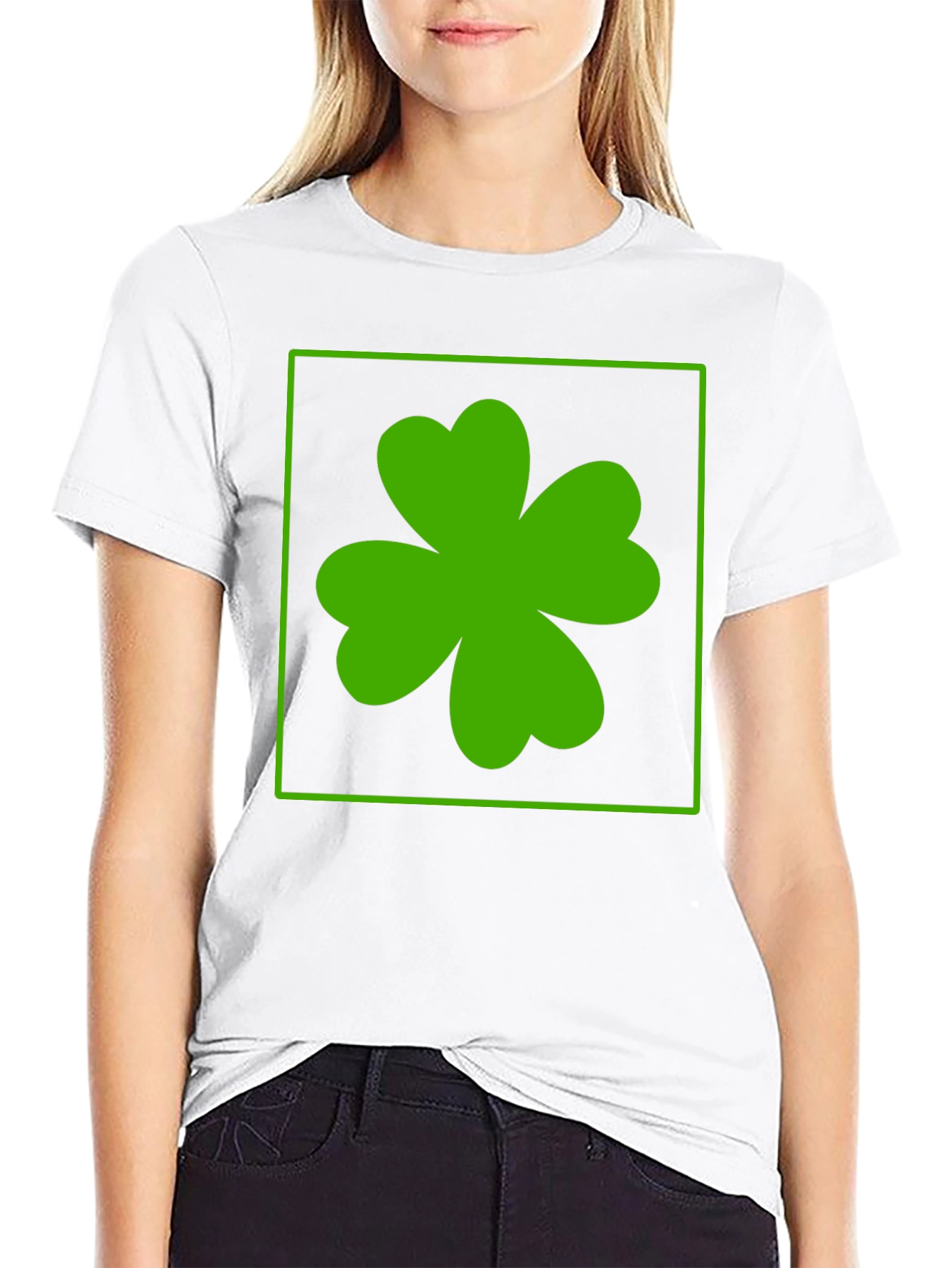 Lucky Clover Tee - Black St. Patricks Day T-Shirt