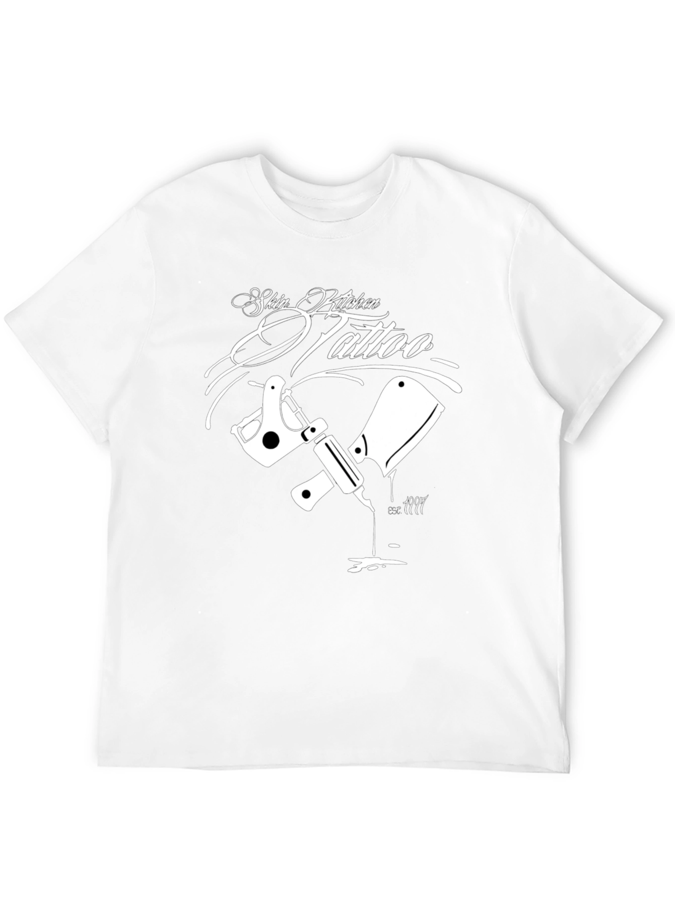 Skin Kitchen Tattoo Black Graphic Tee