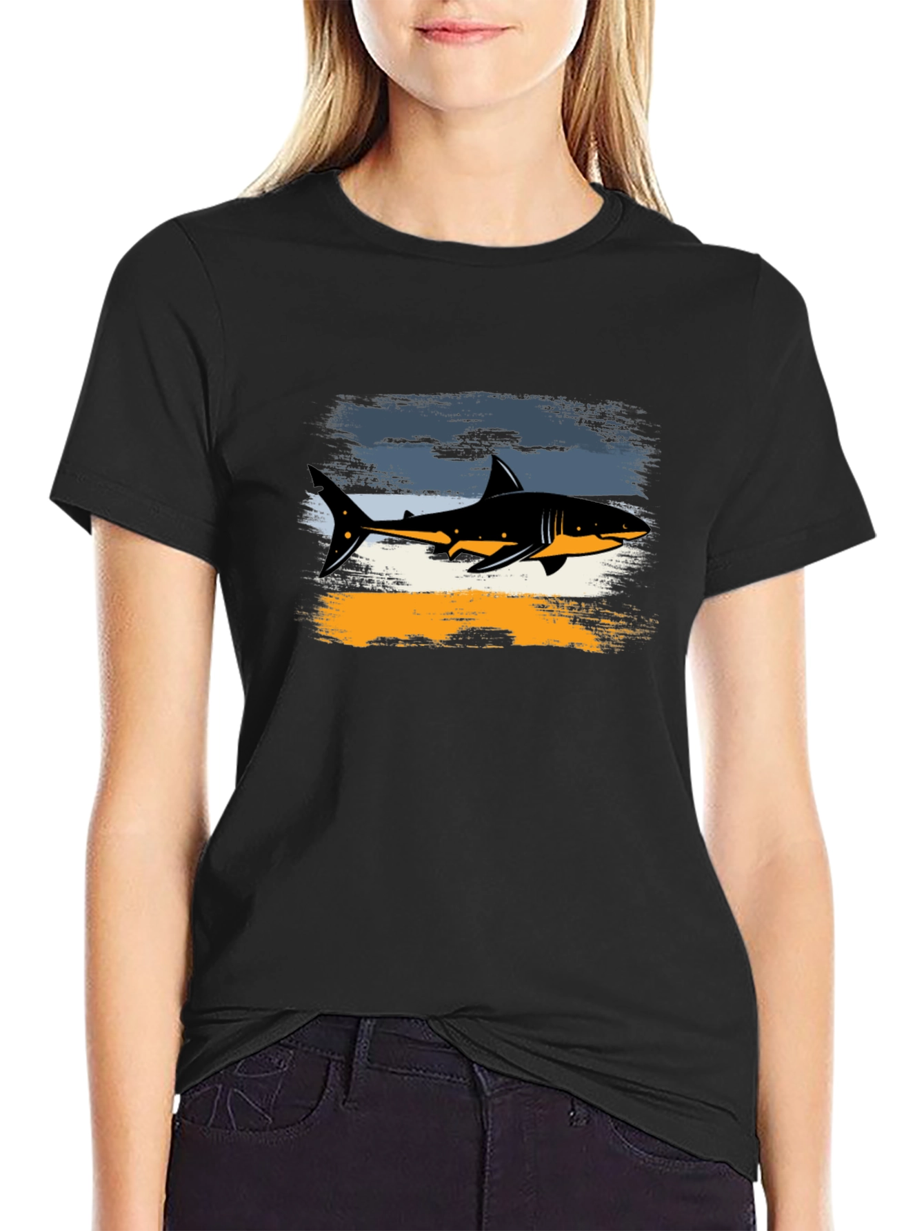 Shark Graphic Tee - Coastal Cool Style