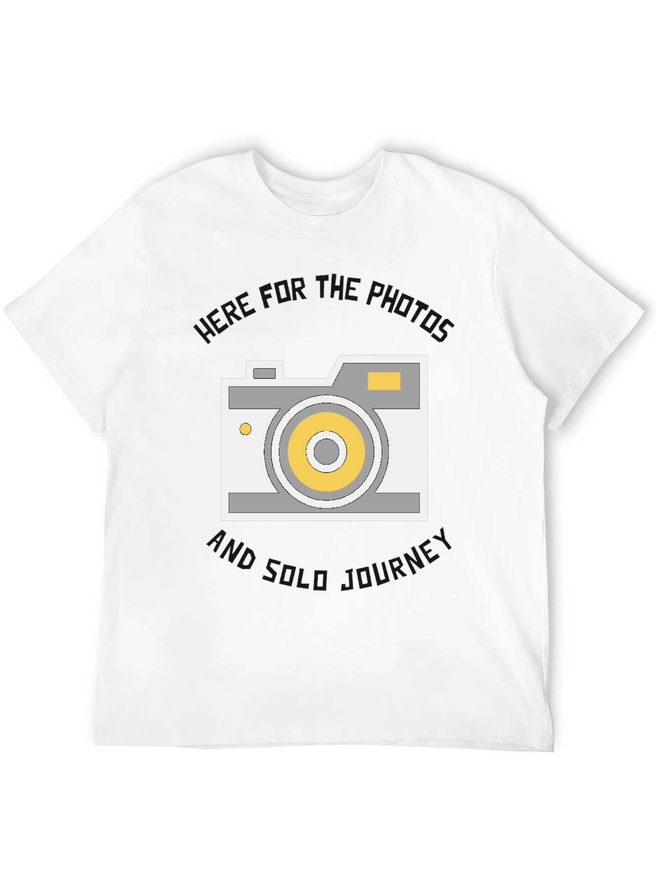 Photographers Journey Black T-Shirt