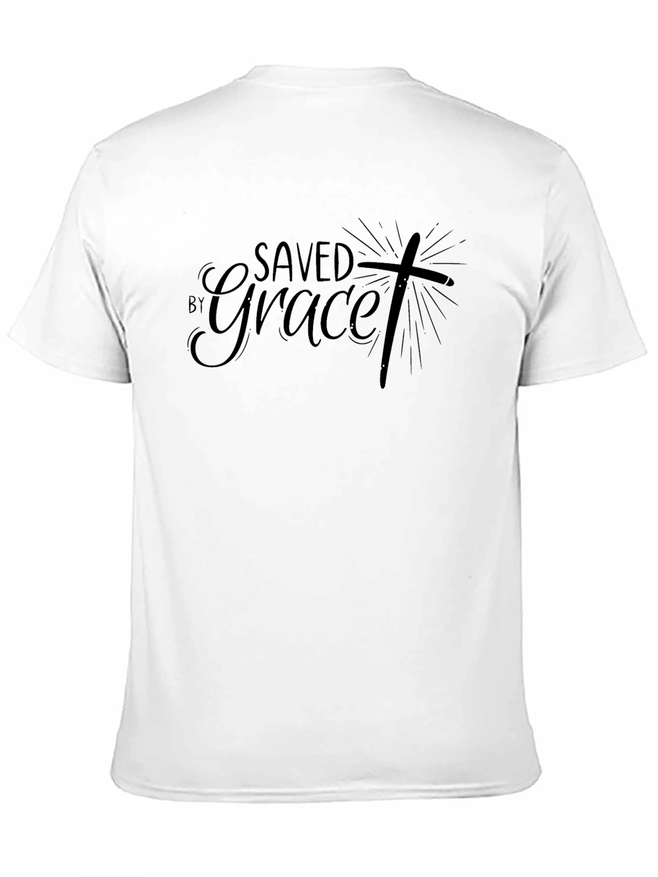Saved by Grace T-Shirt - Christian Faith Tee
