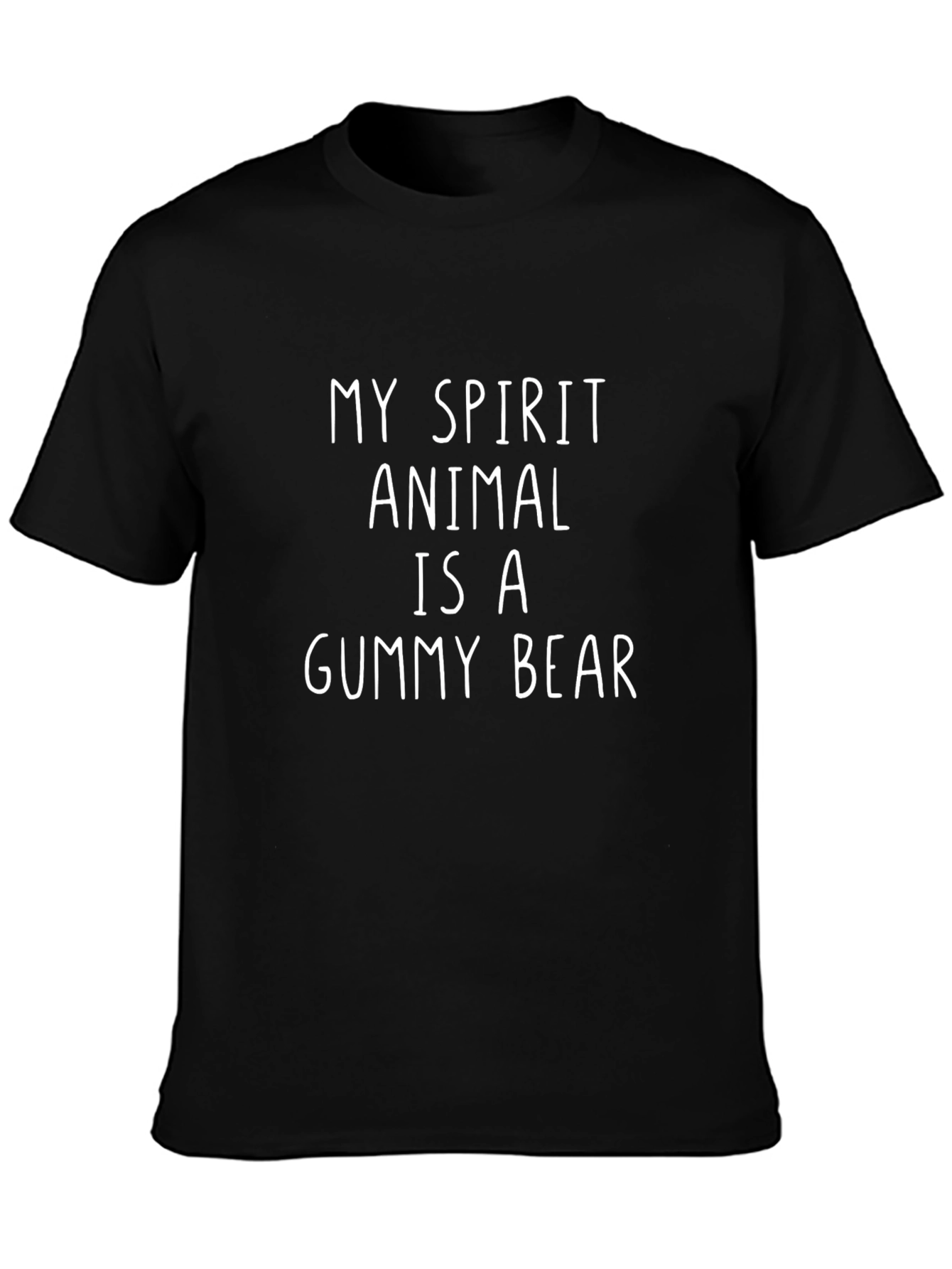 Gummy Bear Spirit Animal T-Shirt - Black
