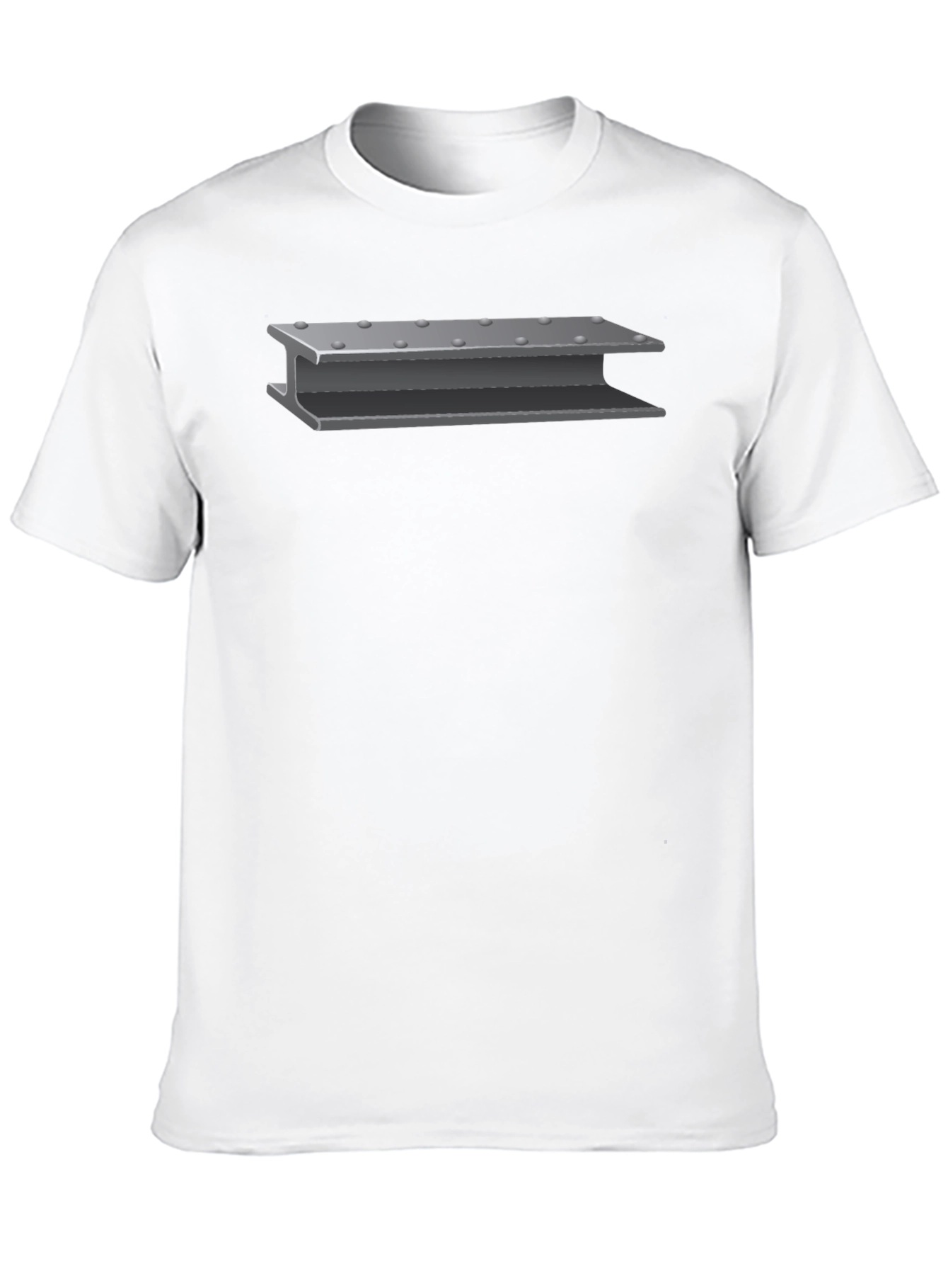 I-Beam Graphic Tee - Structural Steel T-Shirt