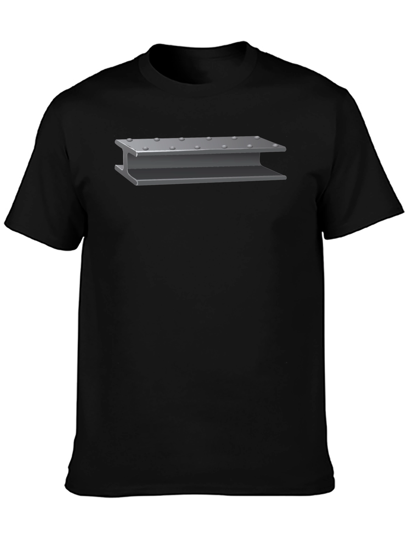 I-Beam Graphic Tee - Structural Steel T-Shirt