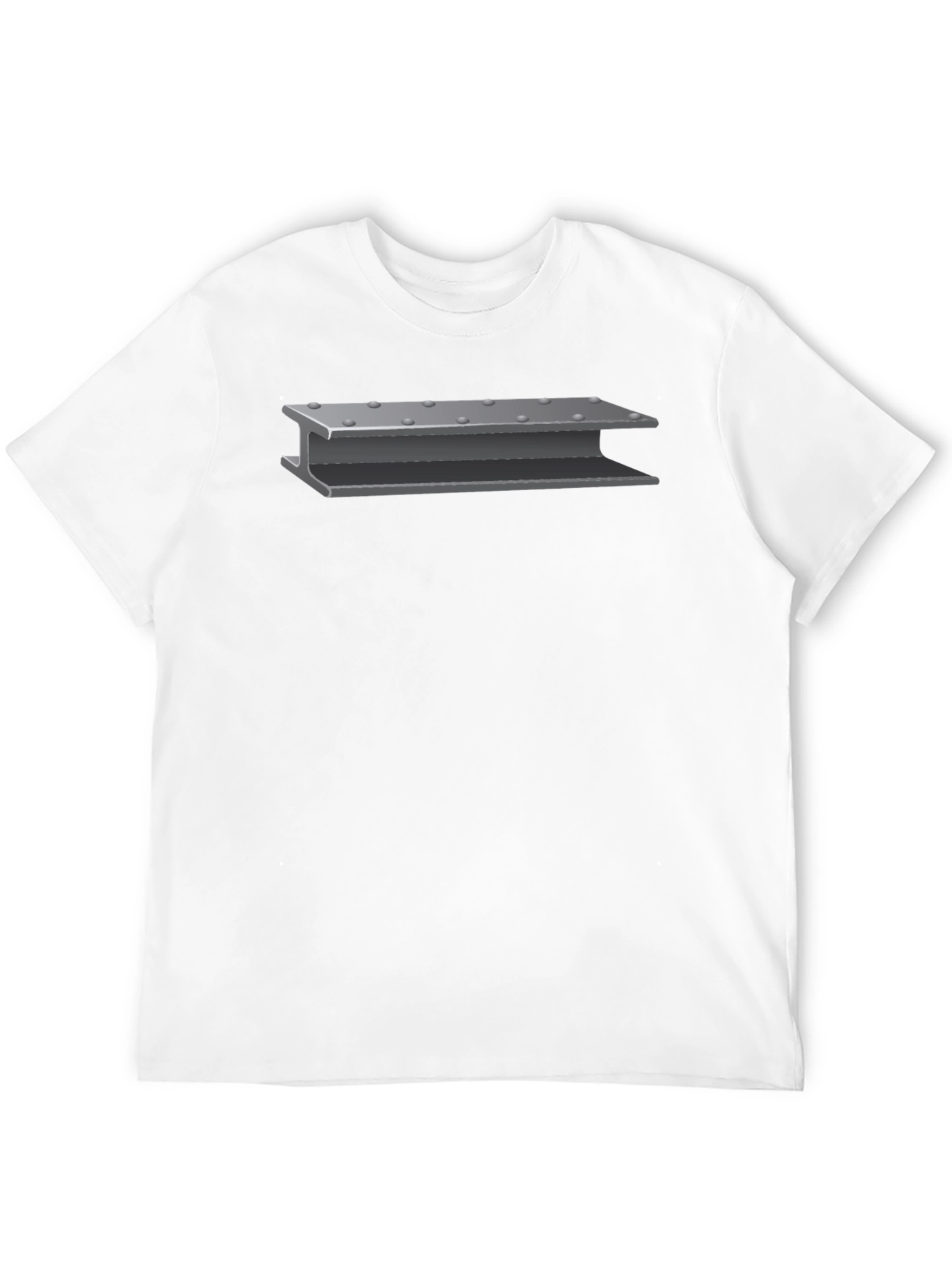 I-Beam Graphic Tee - Structural Steel T-Shirt