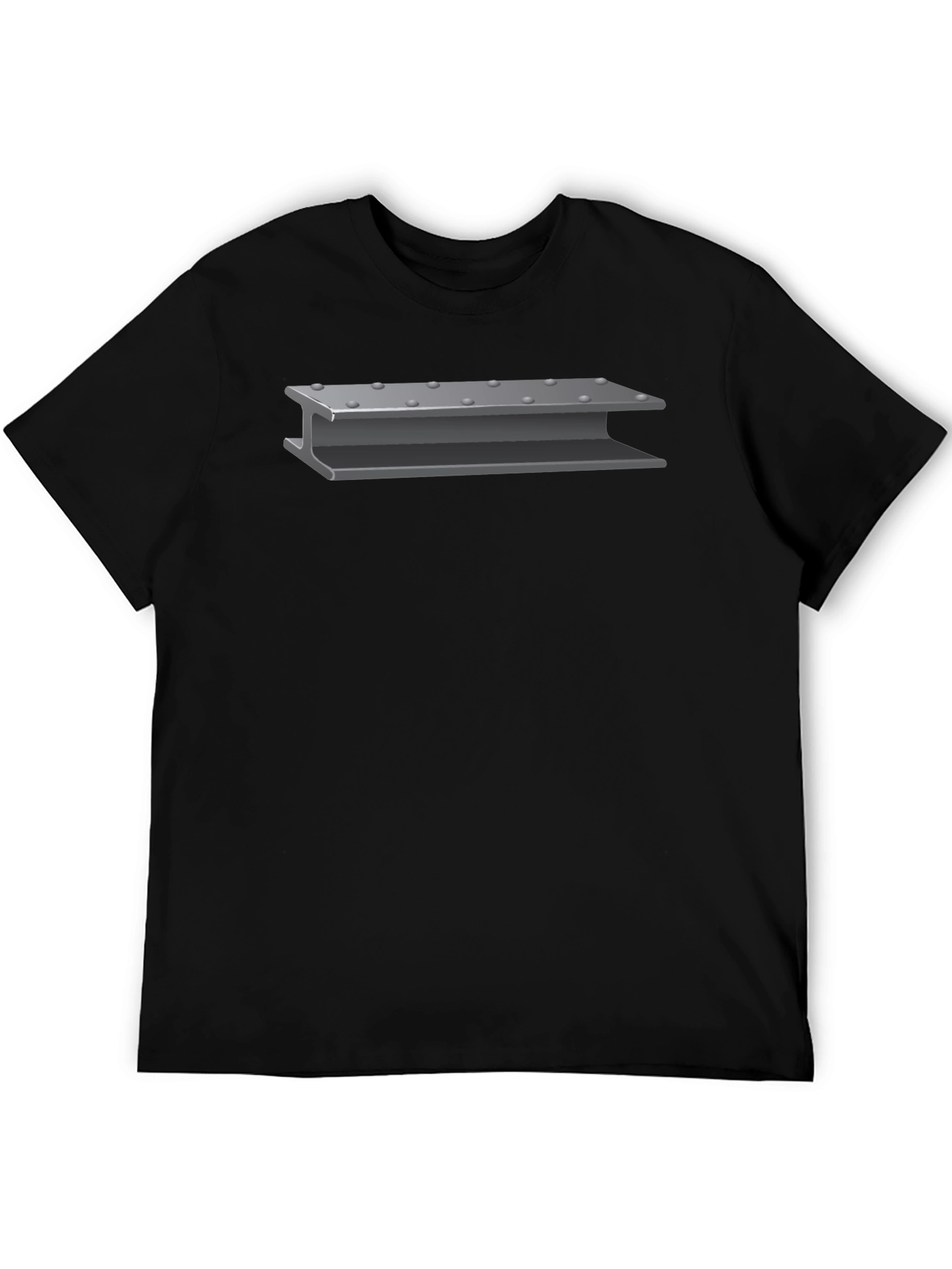 I-Beam Graphic Tee - Structural Steel T-Shirt