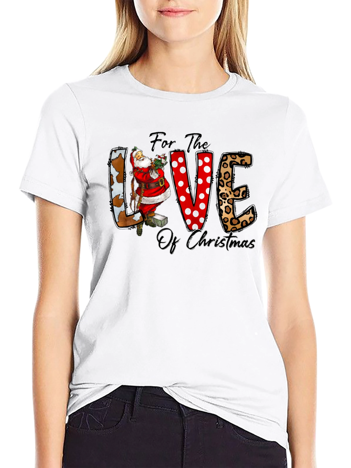 For The Love Of Christmas Graphic Tee