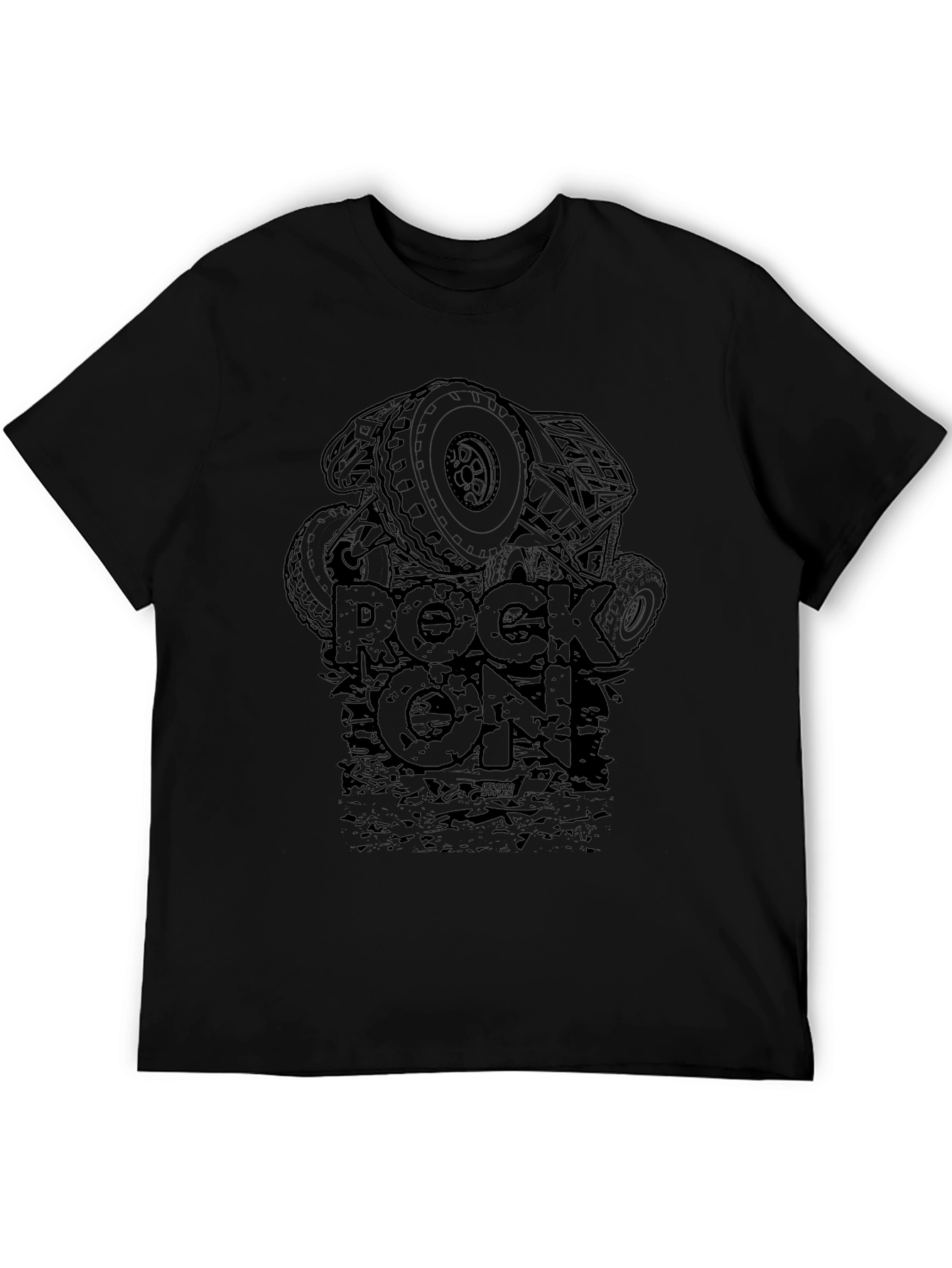 Rock On Off-Road T-Shirt - Black