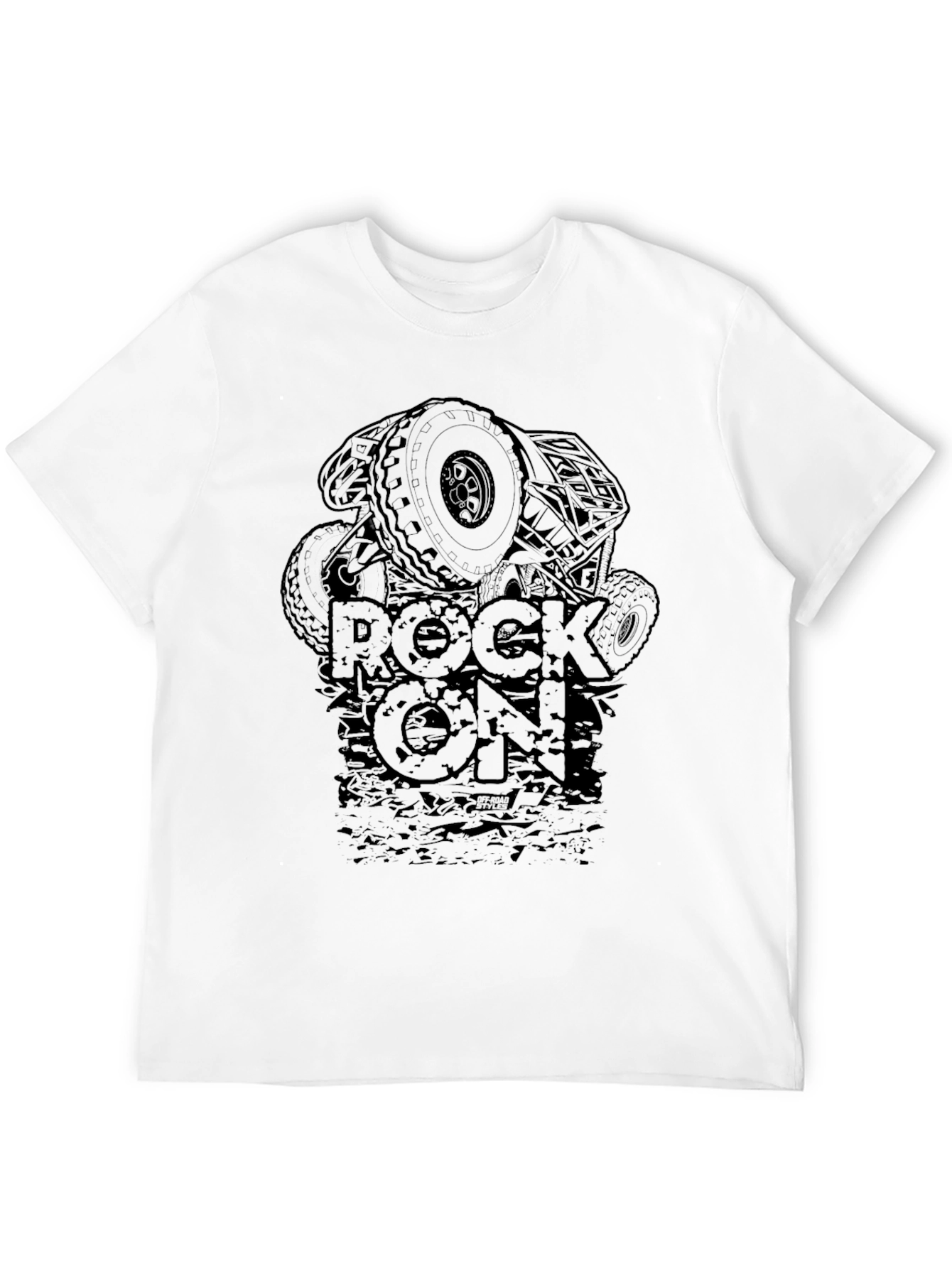 Rock On Off-Road T-Shirt - Black