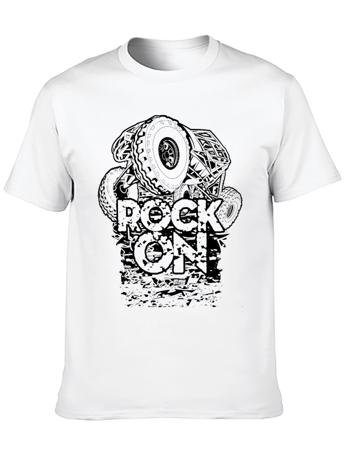 Rock On Off-Road T-Shirt - Black