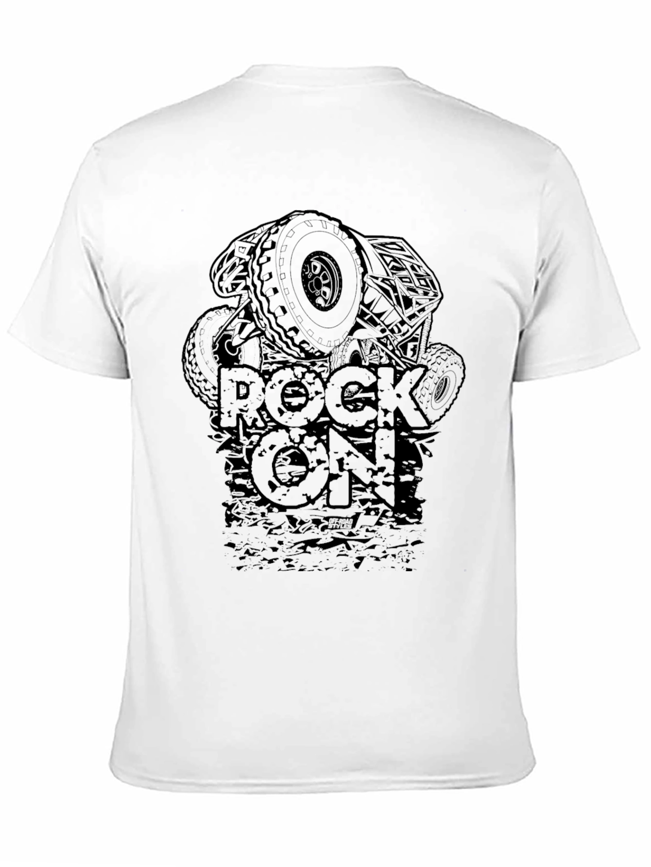 Rock On Off-Road T-Shirt - Black