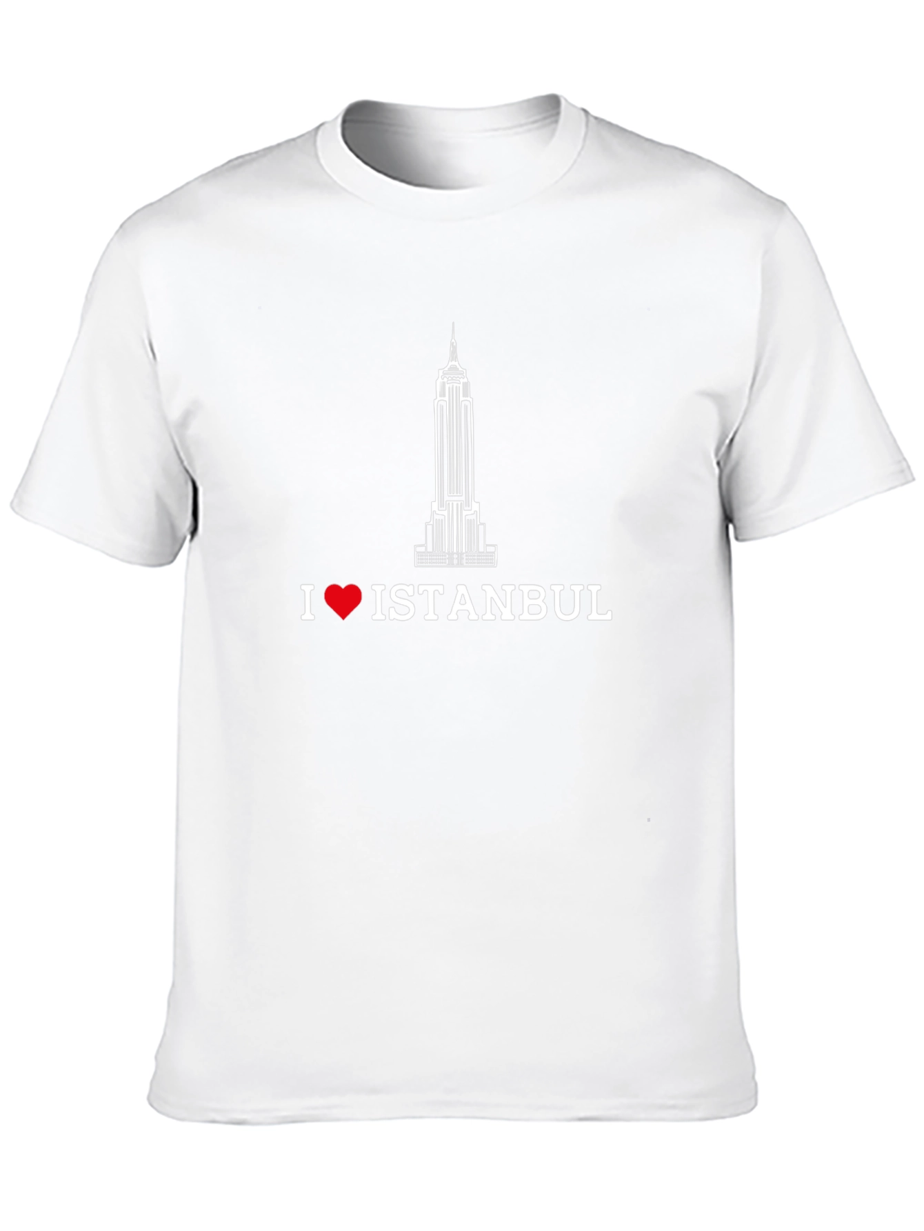 I Love Istanbul Black Graphic Tee