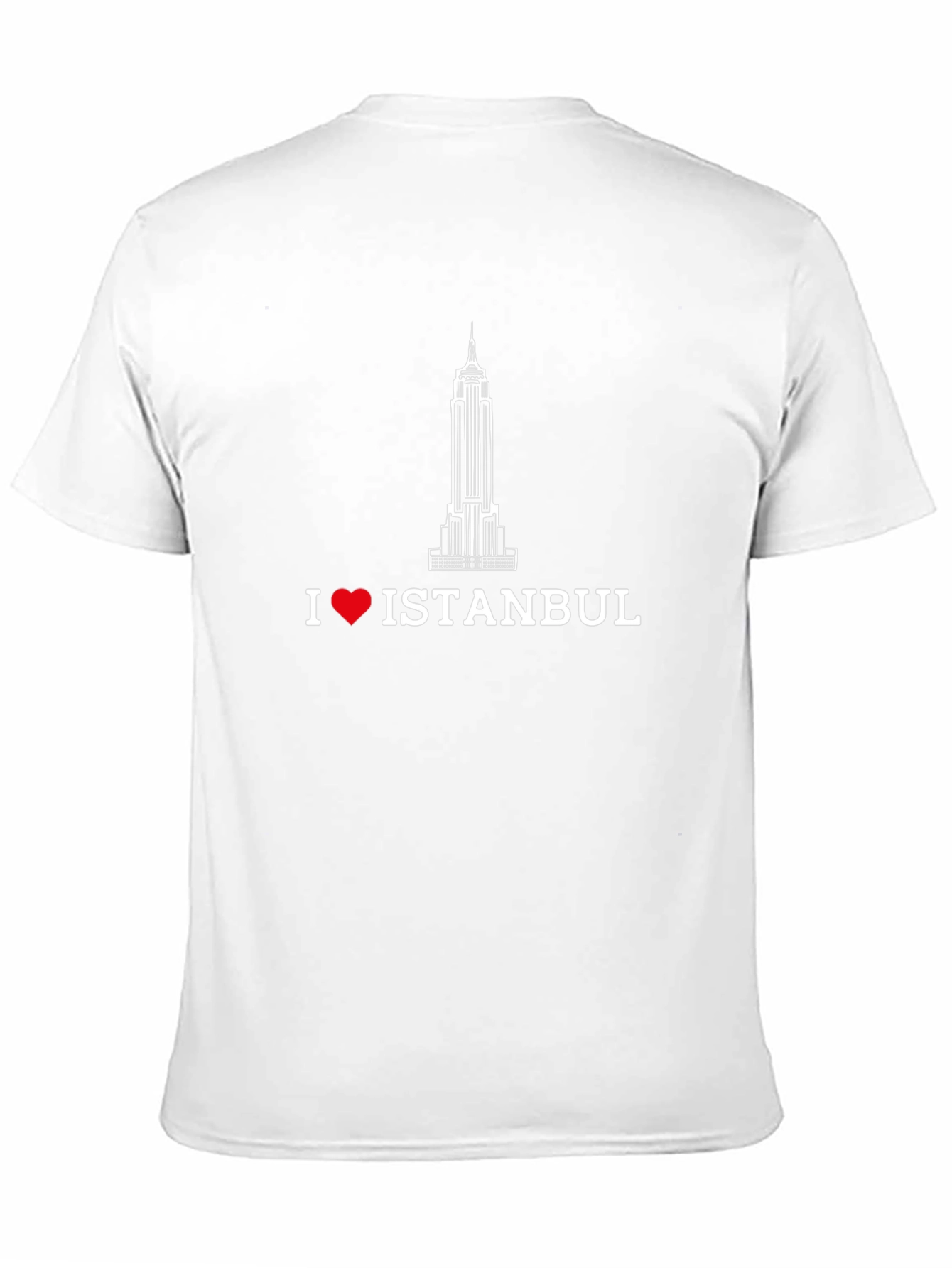 I Love Istanbul Black Graphic Tee