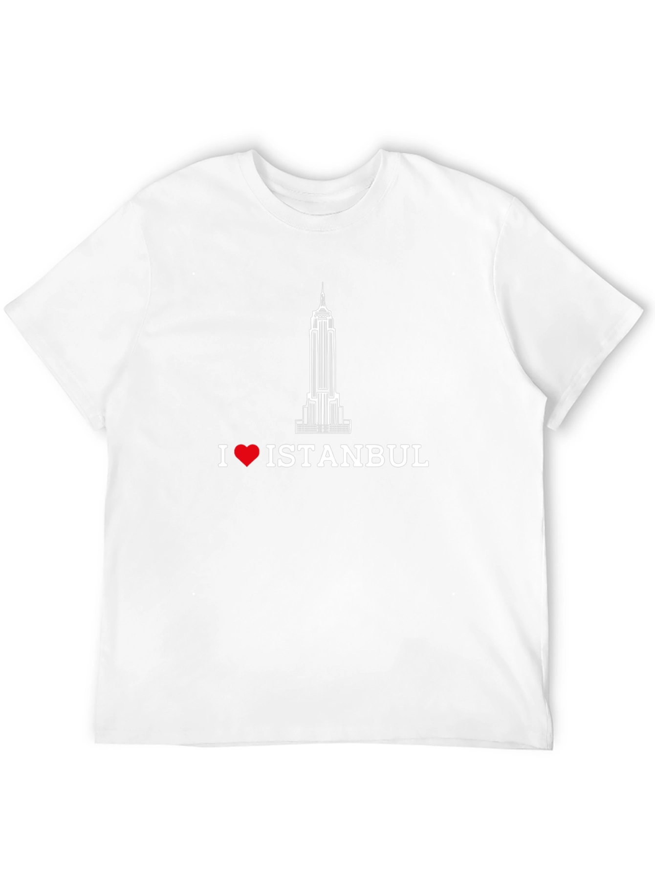 I Love Istanbul Black Graphic Tee