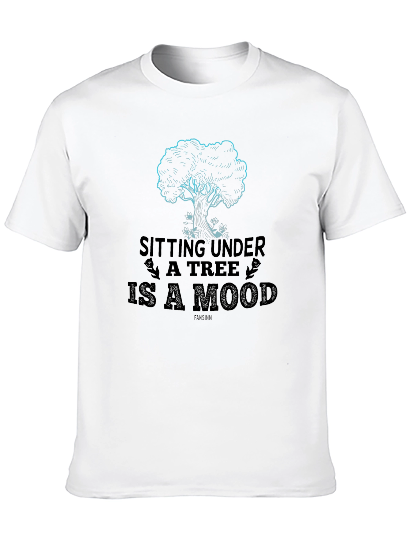 Sitting Under a Tree T-Shirt - Relaxed Mood
