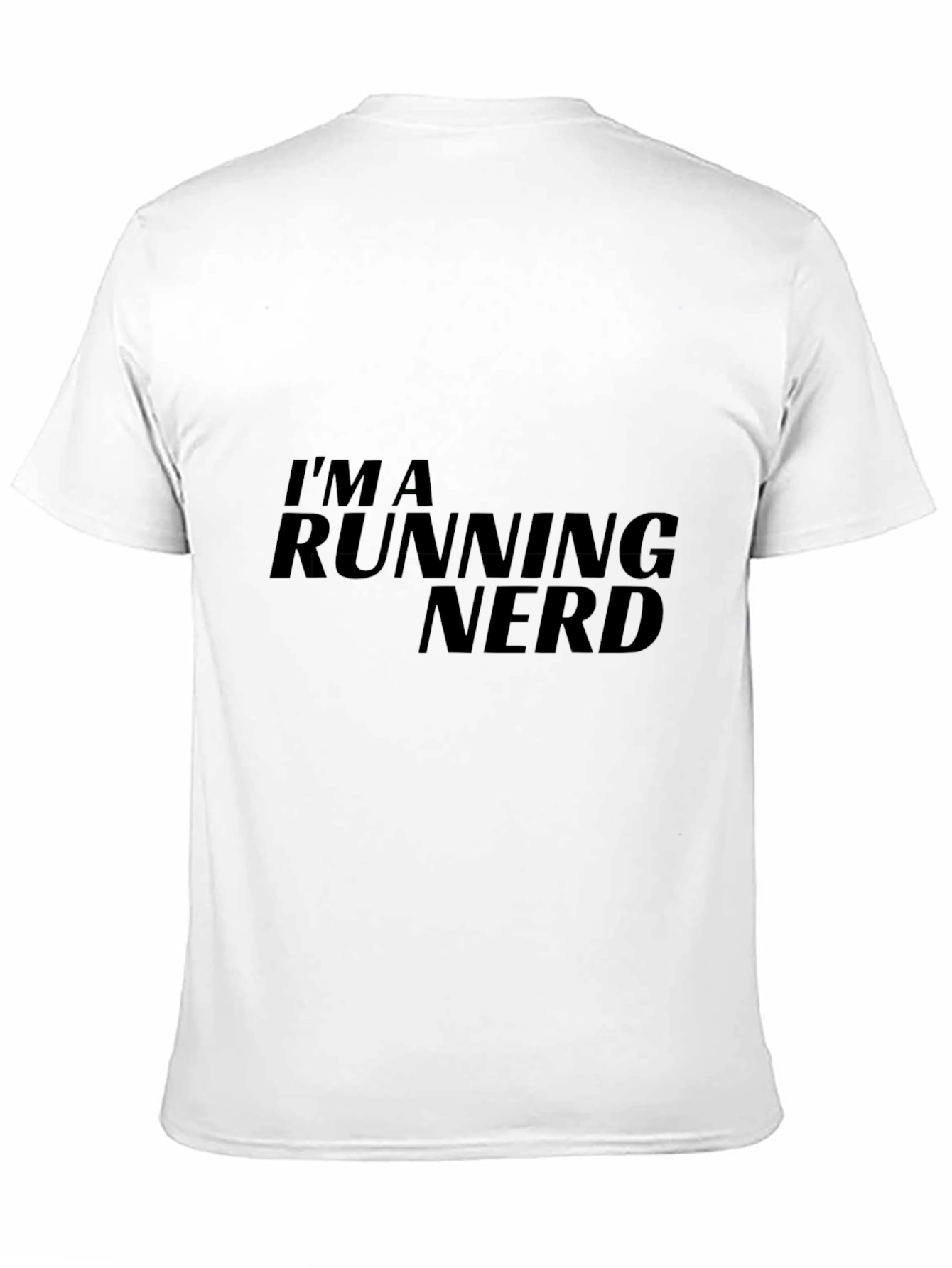 Im a Running Nerd Black T-Shirt
