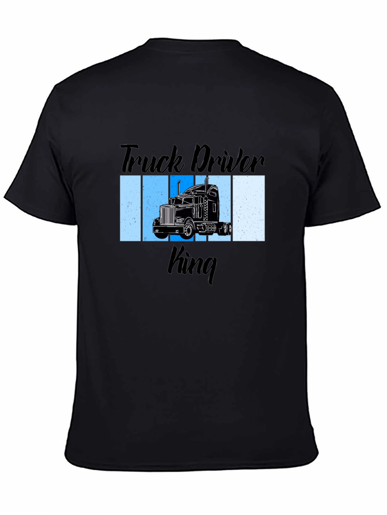 Truck Driver King Graphic T-Shirt