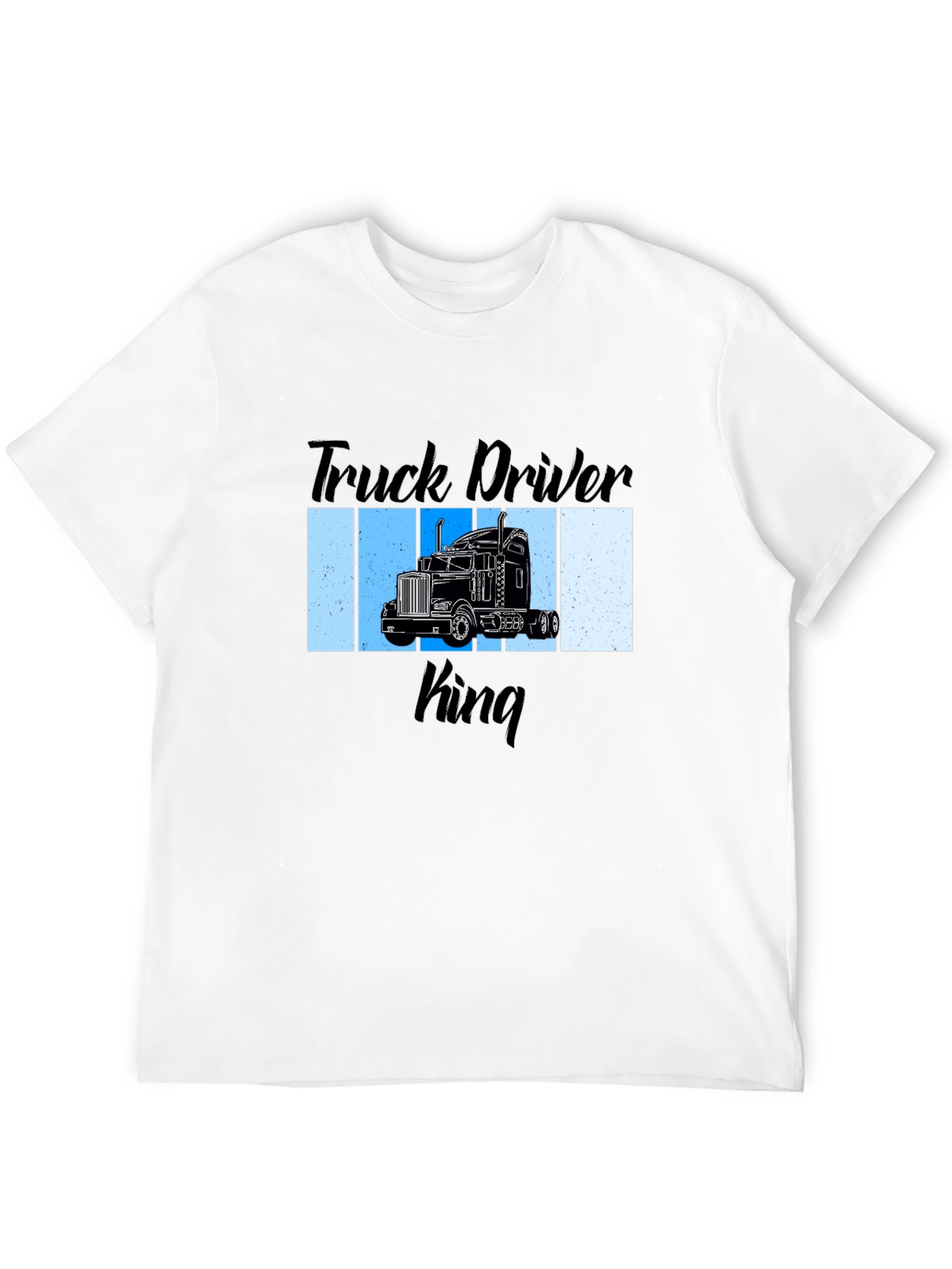 Truck Driver King Graphic T-Shirt