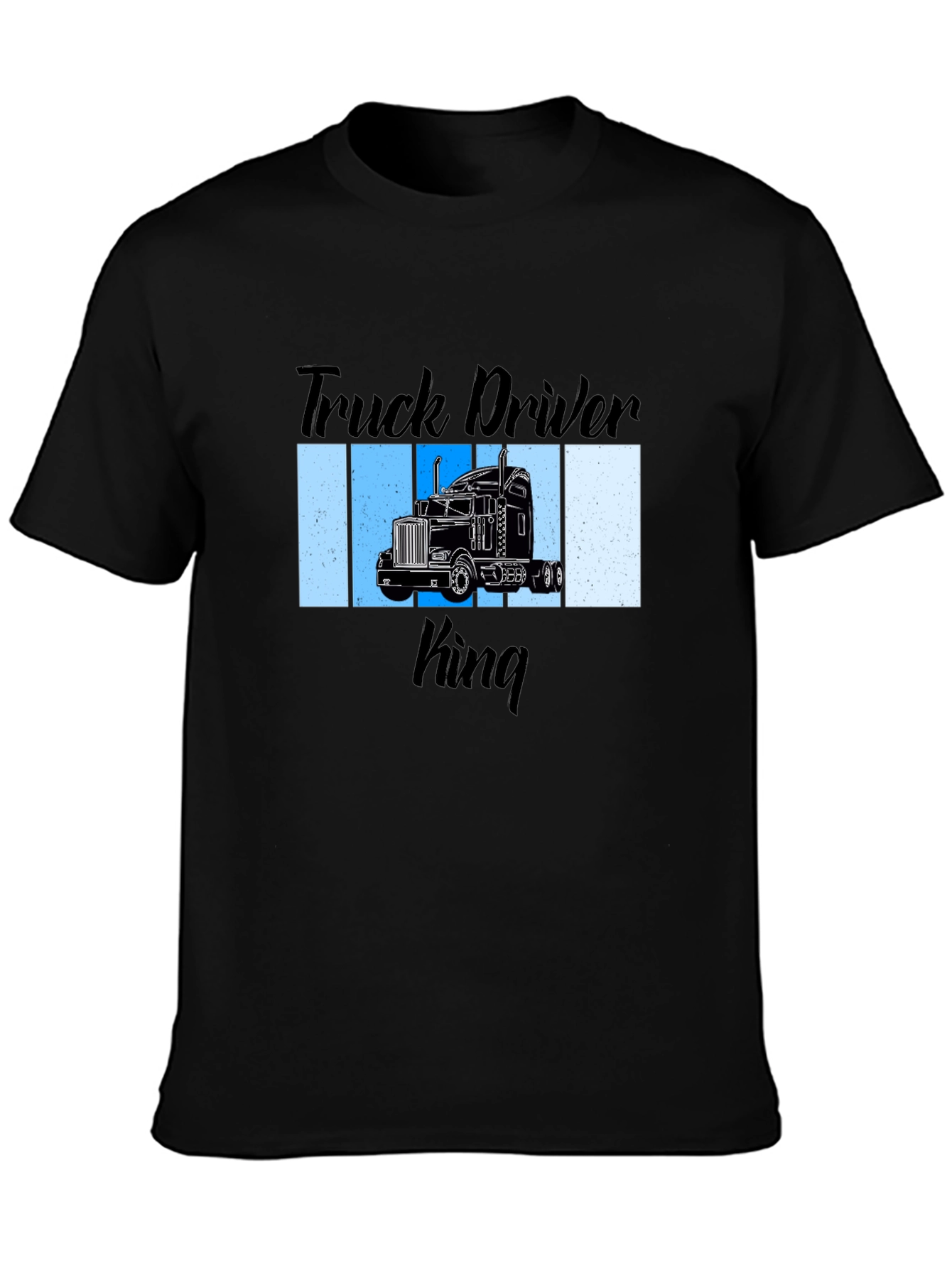 Truck Driver King Graphic T-Shirt