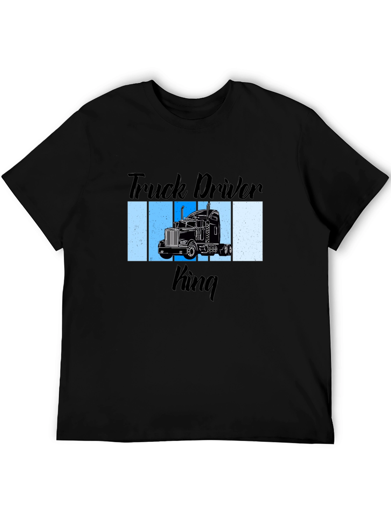 Truck Driver King Graphic T-Shirt