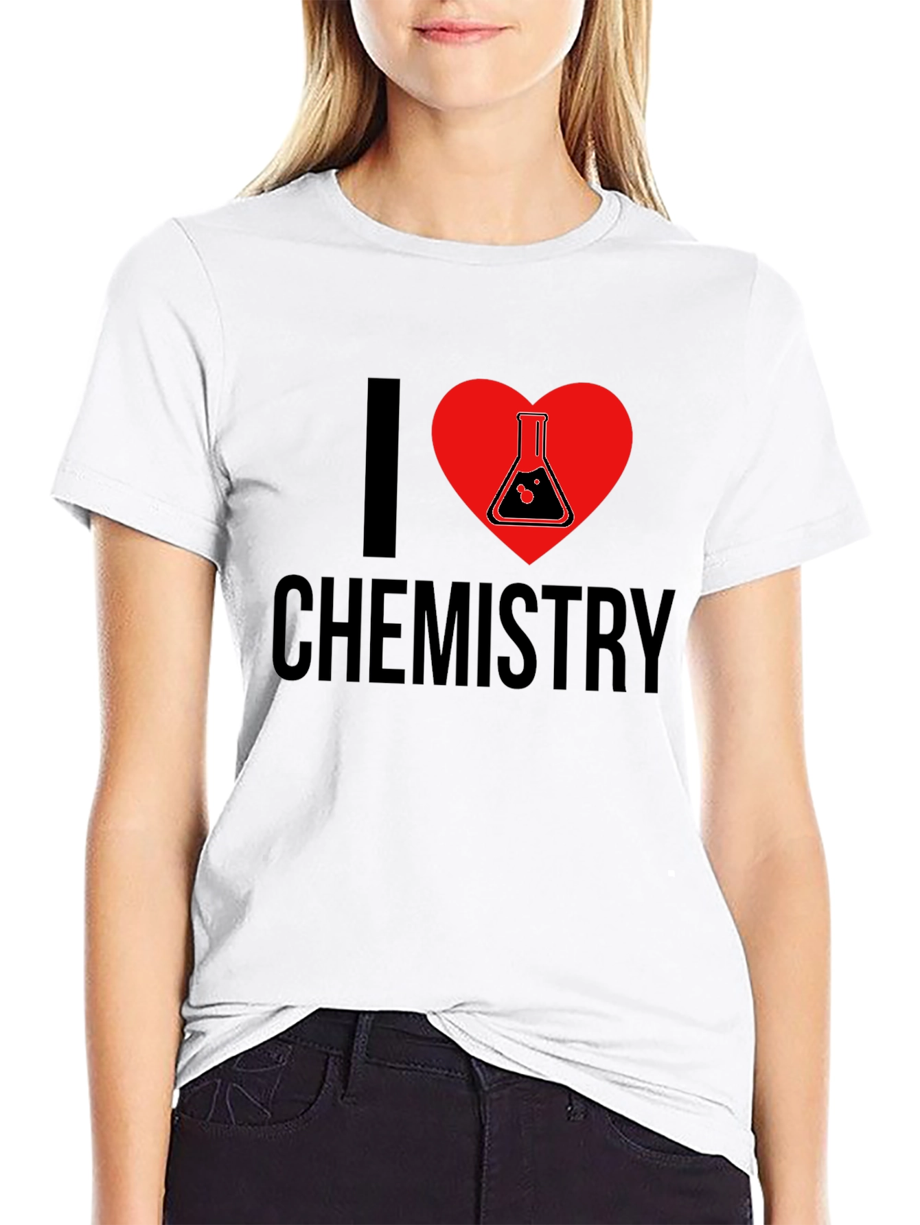 I Heart Chemistry Graphic T-Shirt