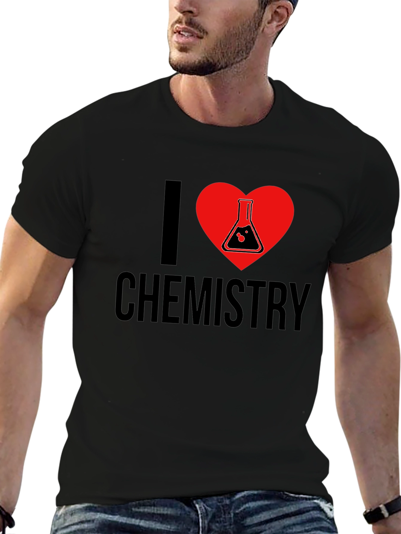 I Heart Chemistry Graphic T-Shirt
