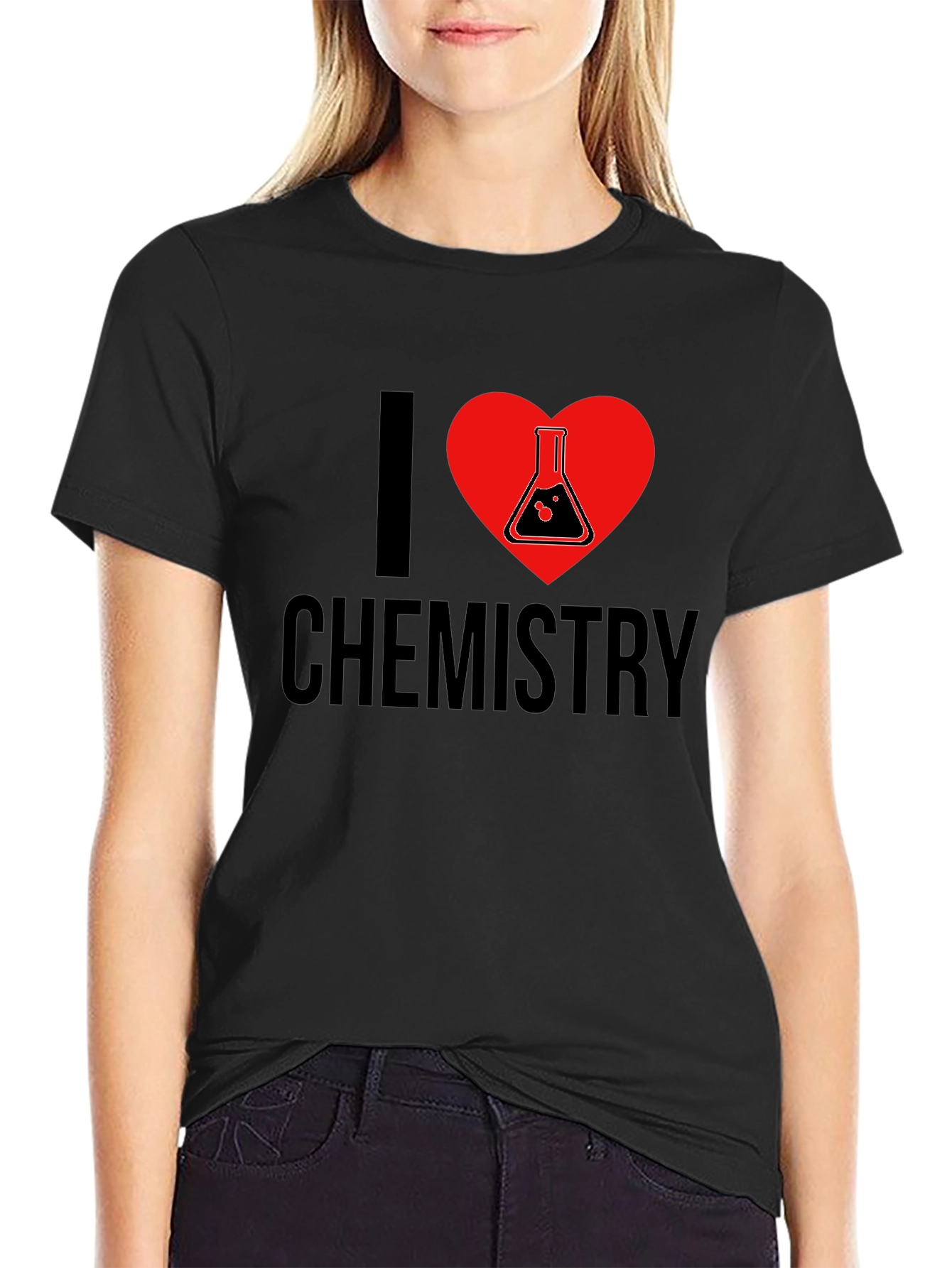 I Heart Chemistry Graphic T-Shirt