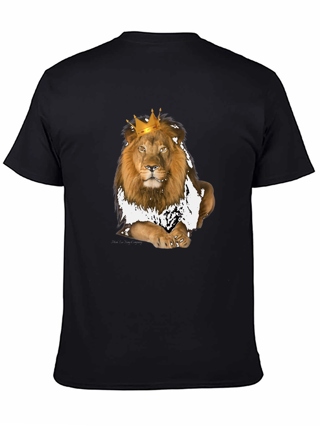 King Lion Graphic Tee - Black