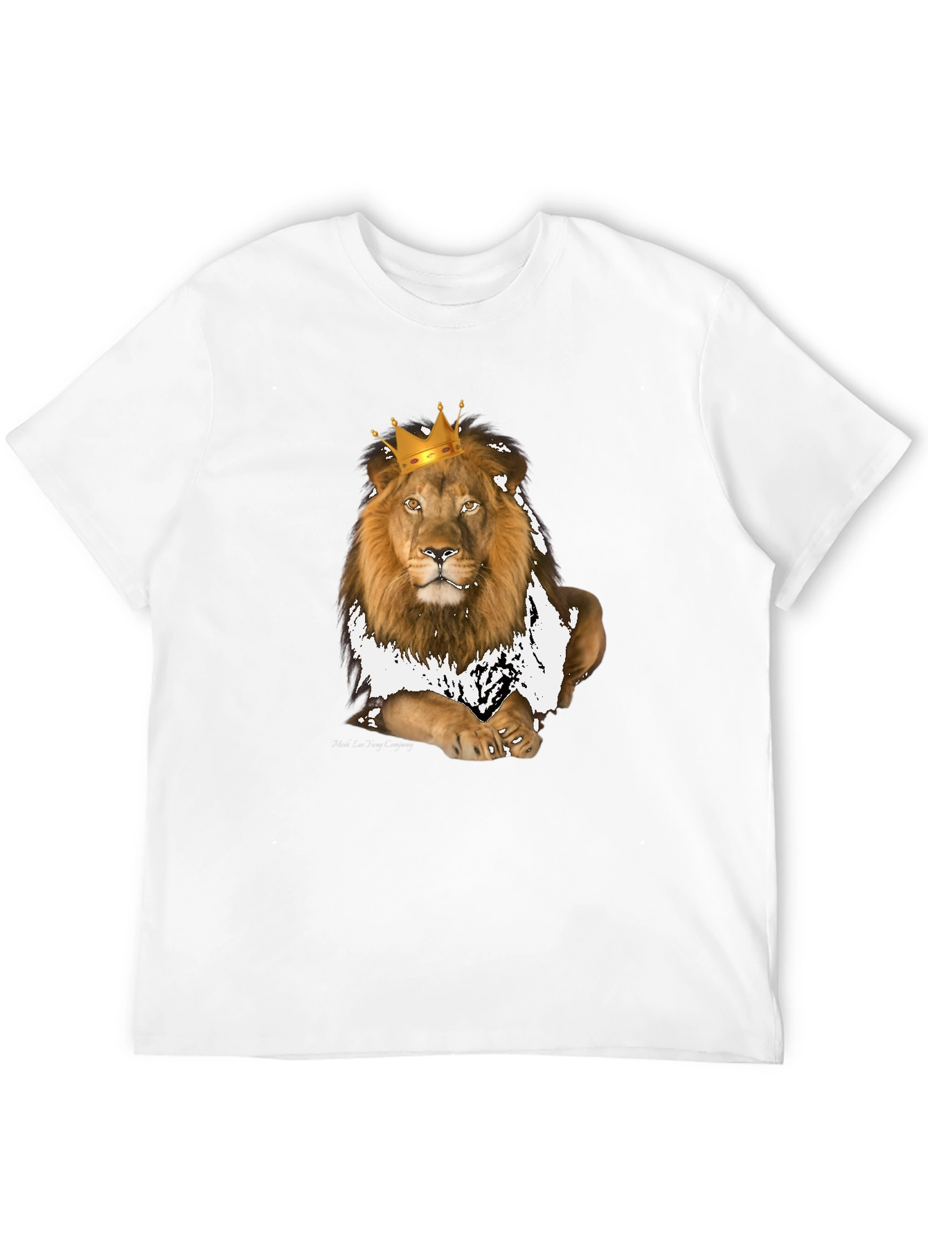 King Lion Graphic Tee - Black