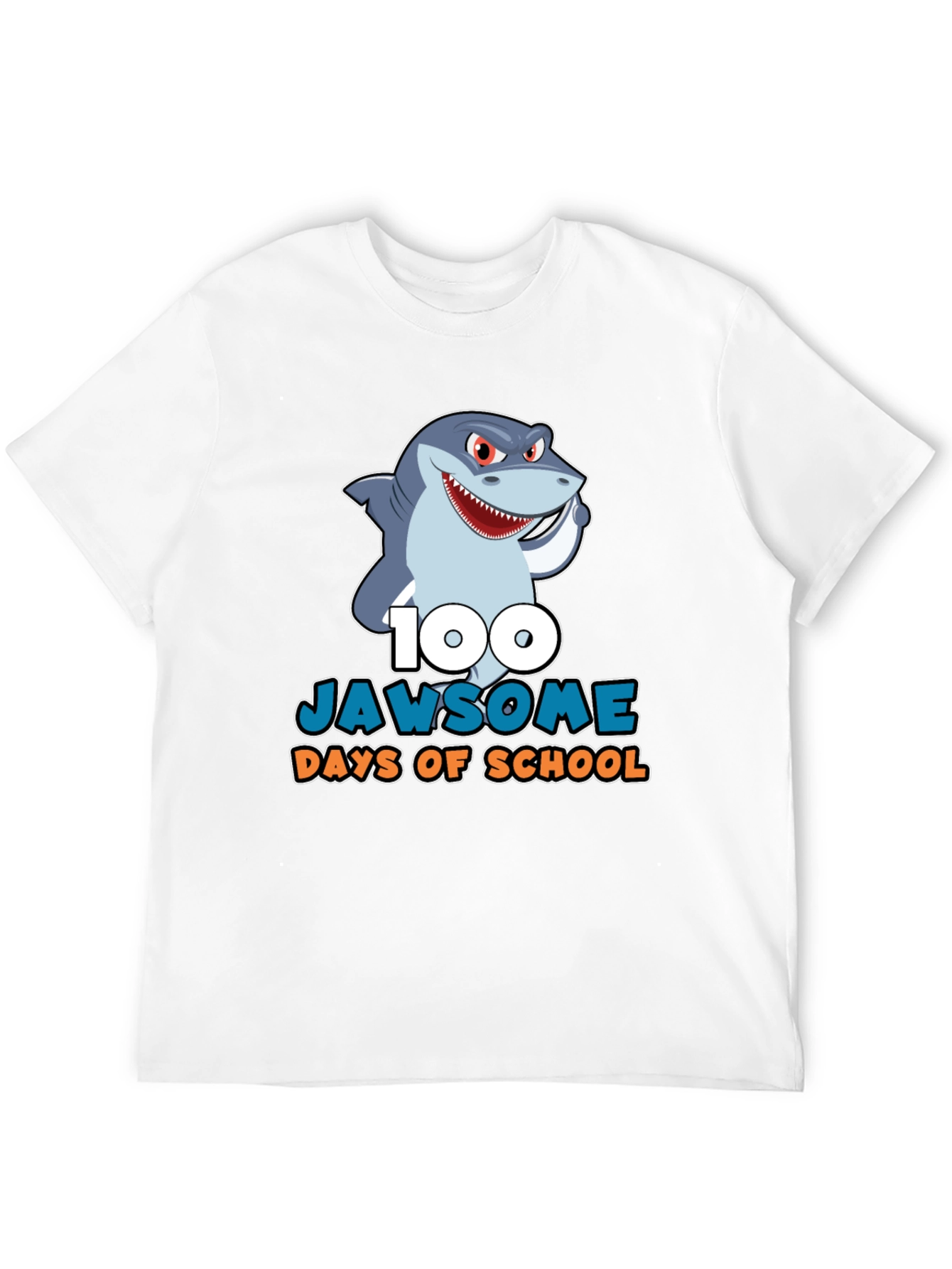 100 Jawsome Days of School Graphic Tee