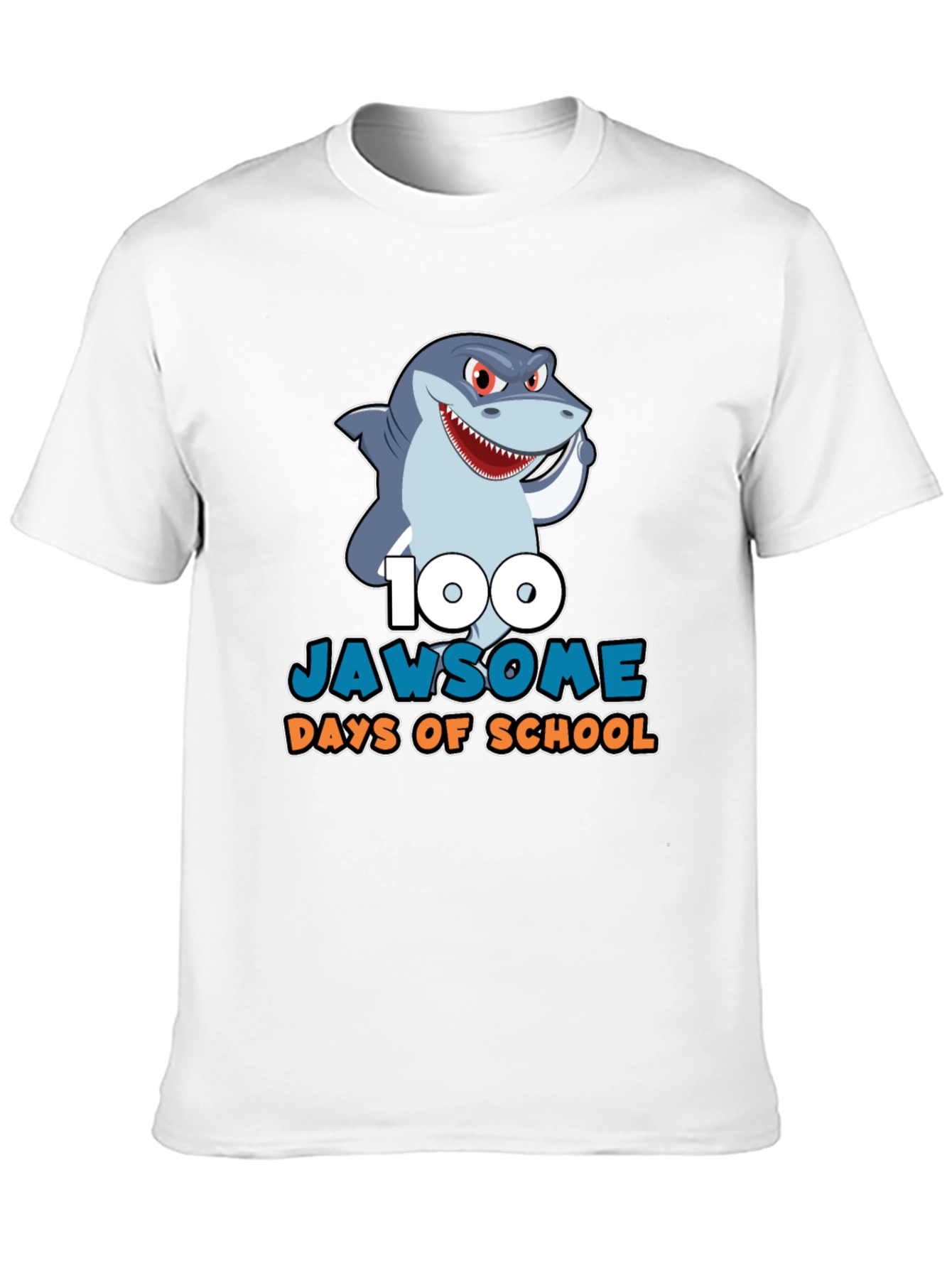 100 Jawsome Days of School Graphic Tee