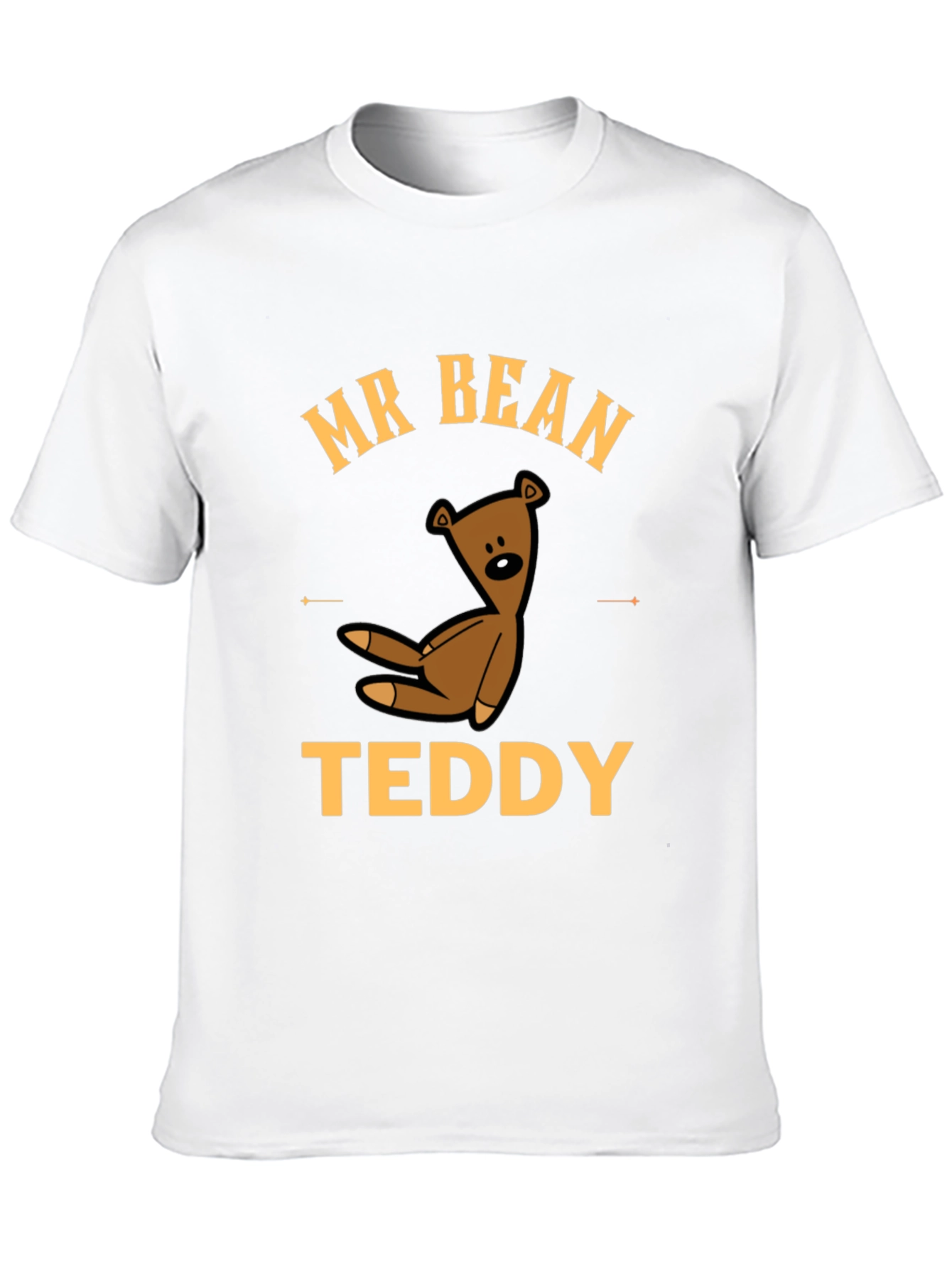 Mr. Bean Teddy Bear Graphic T-Shirt