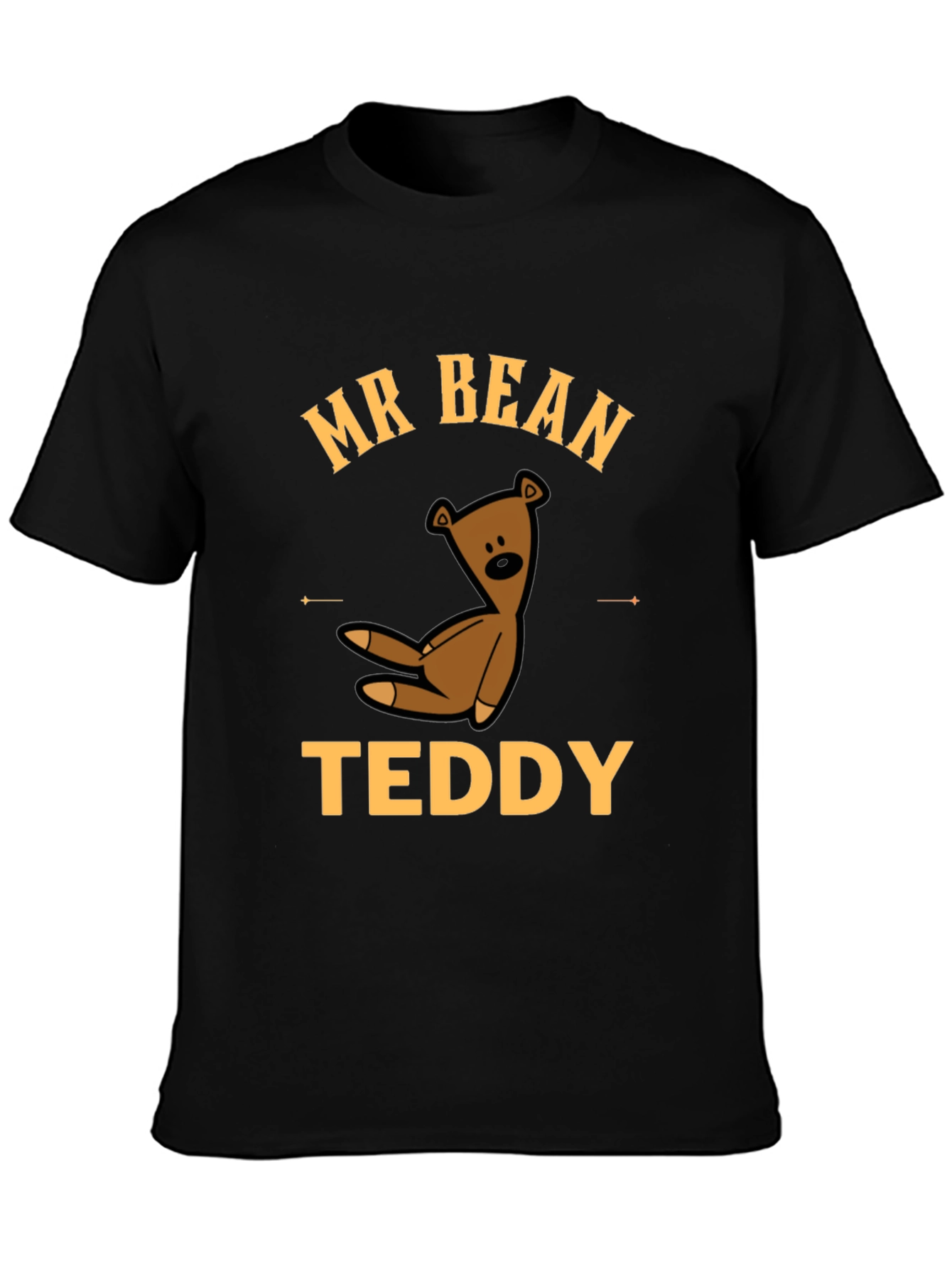 Mr. Bean Teddy Bear Graphic T-Shirt
