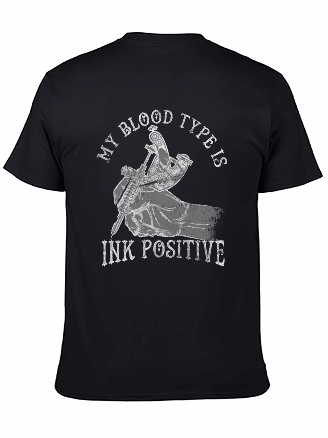 Ink Positive Tattoo T-Shirt - Black