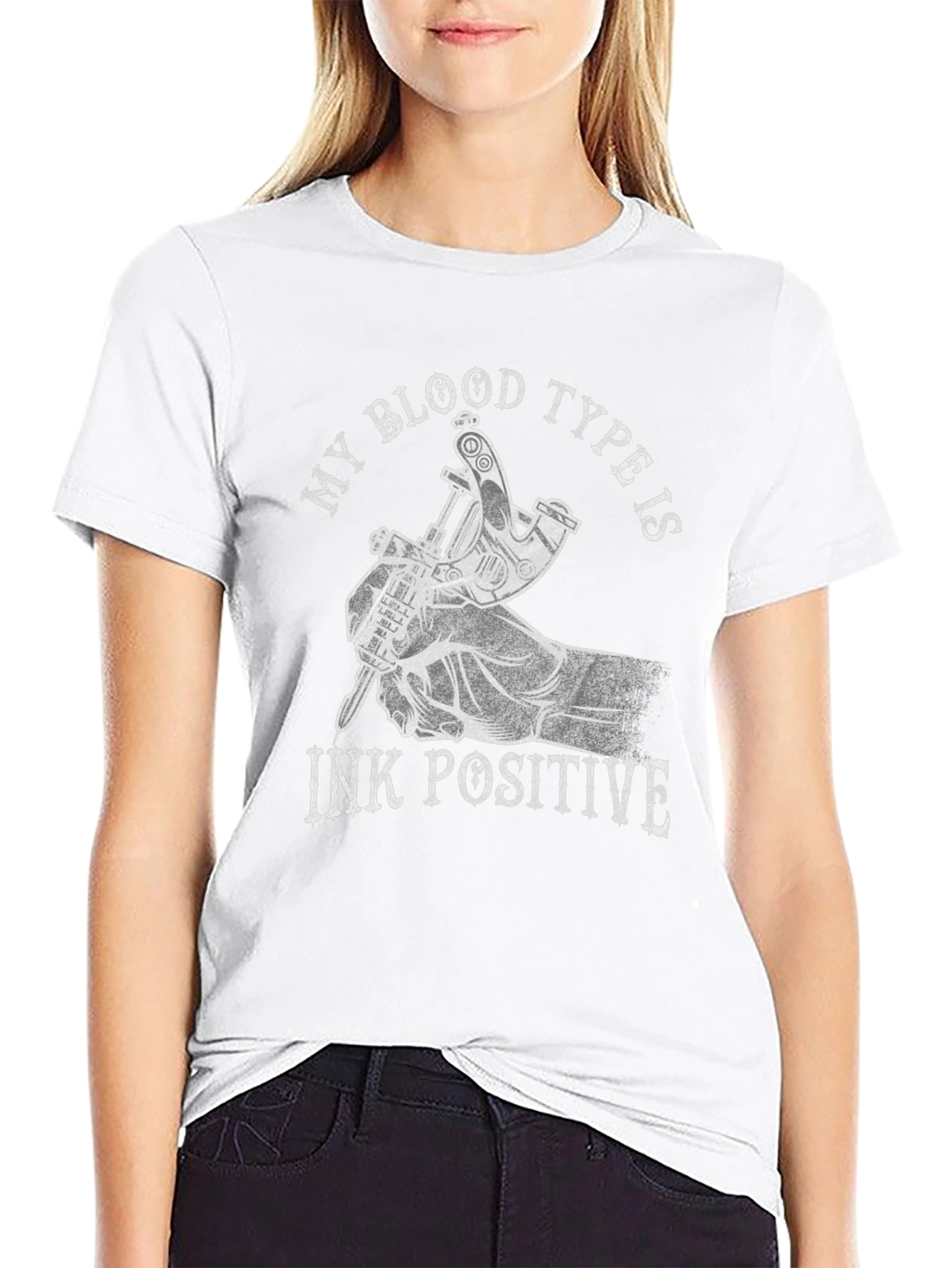 Ink Positive Tattoo T-Shirt - Black