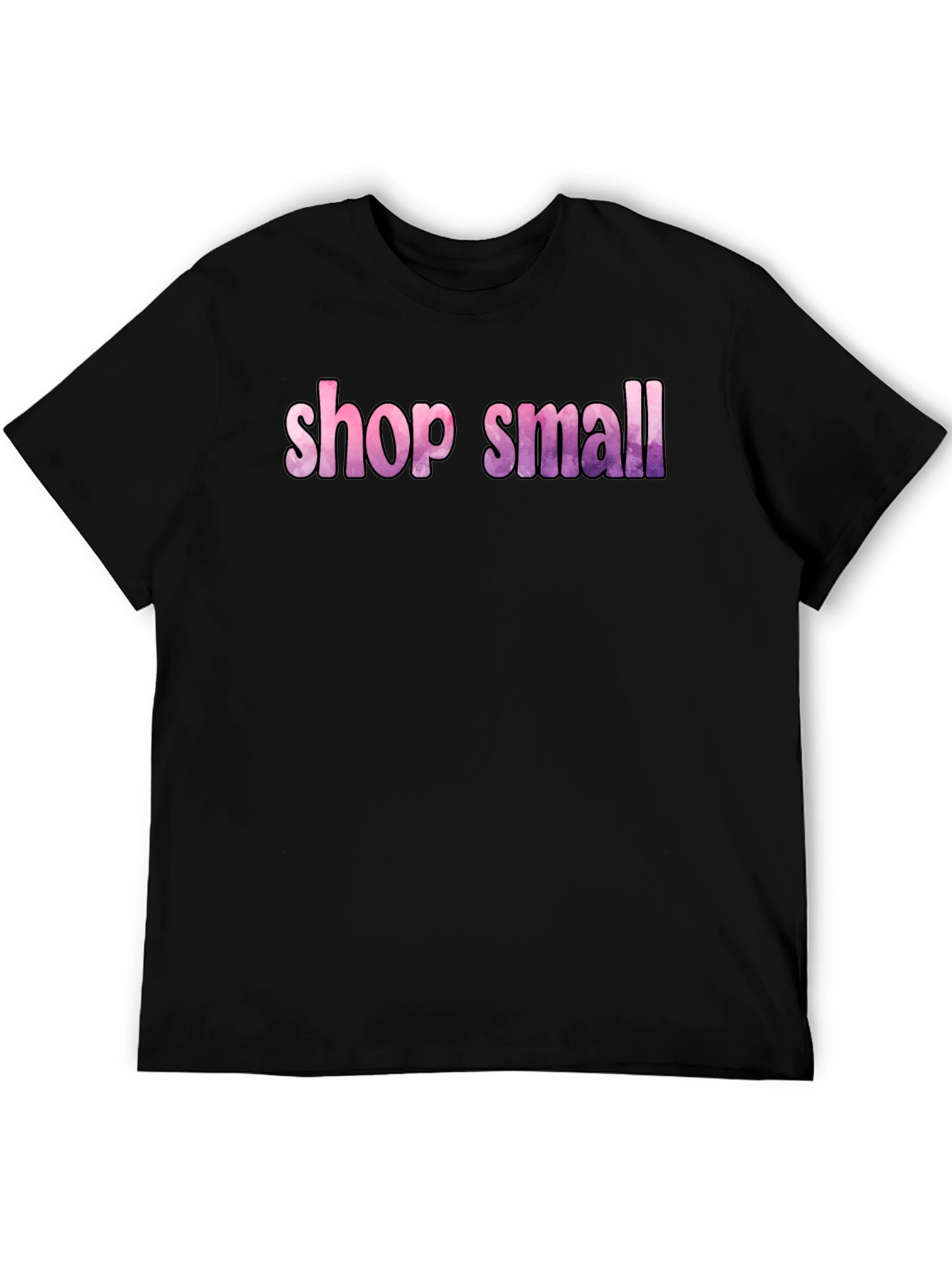 Shop Small Graphic Tee - Black