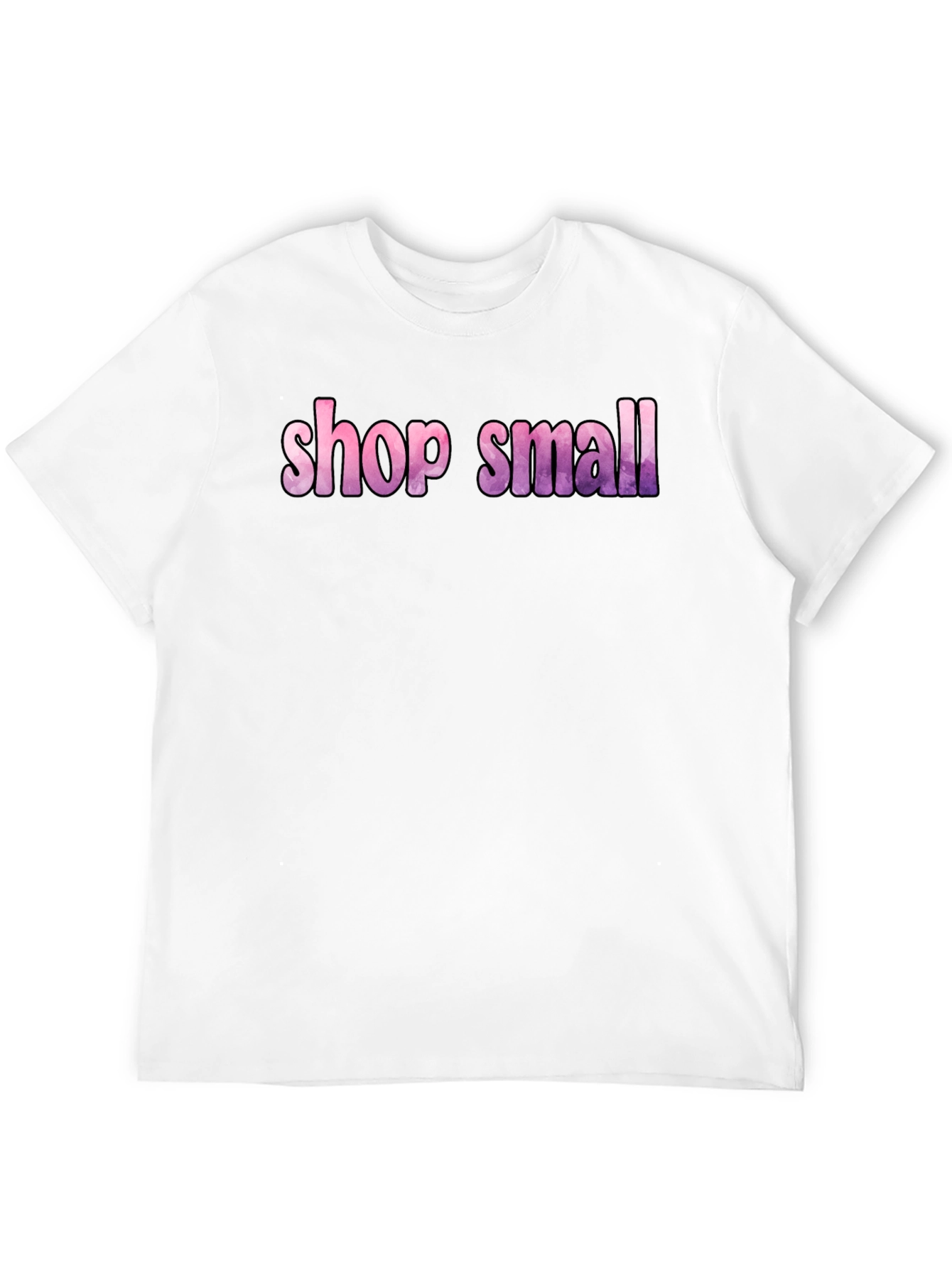Shop Small Graphic Tee - Black