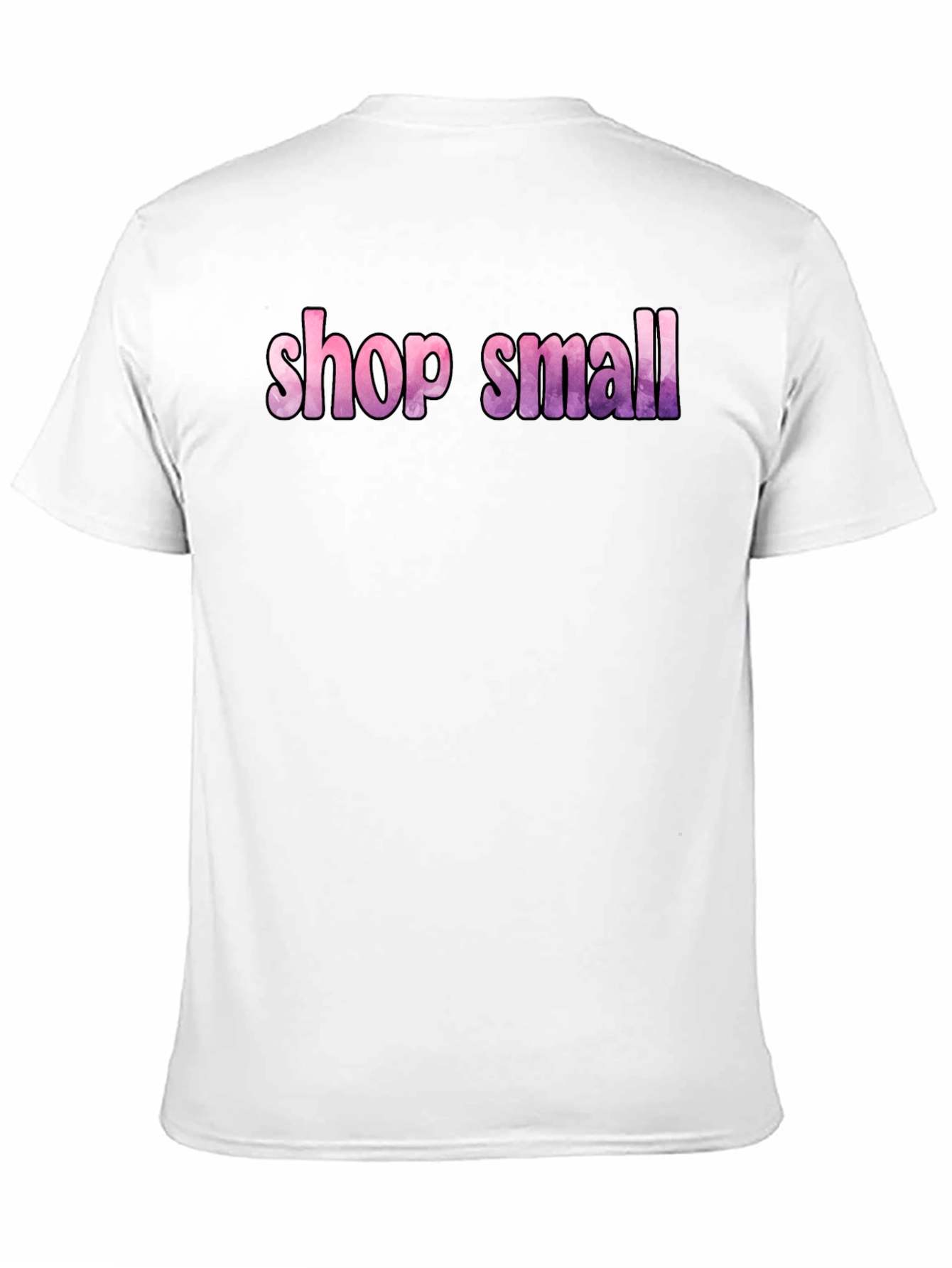 Shop Small Graphic Tee - Black