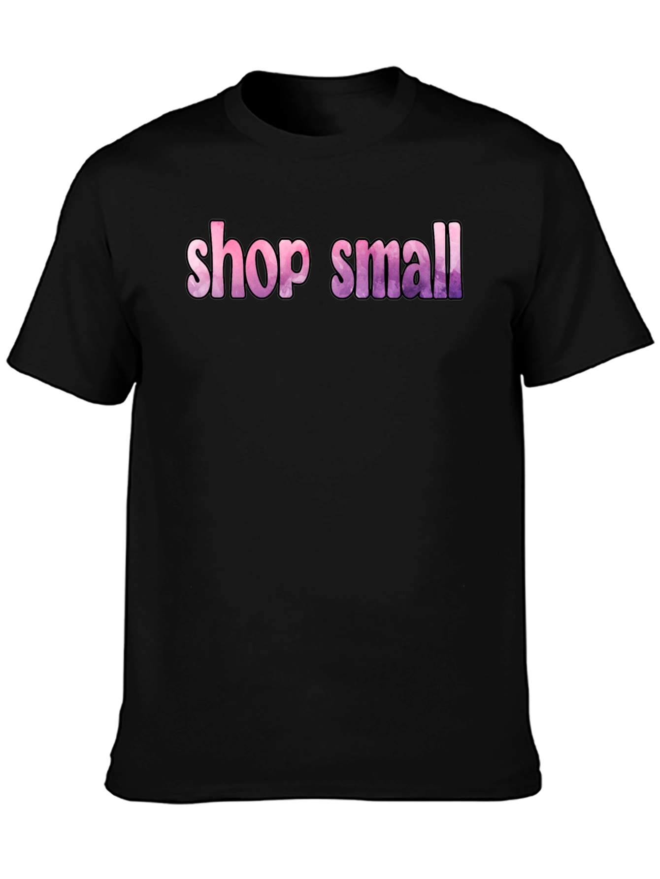 Shop Small Graphic Tee - Black