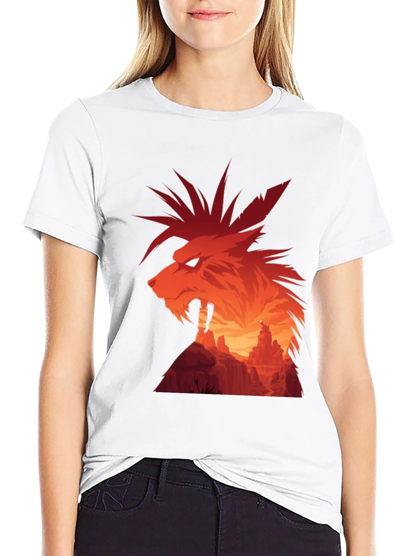 Red XIII Tee - Final Fantasy VII Inspired Shirt