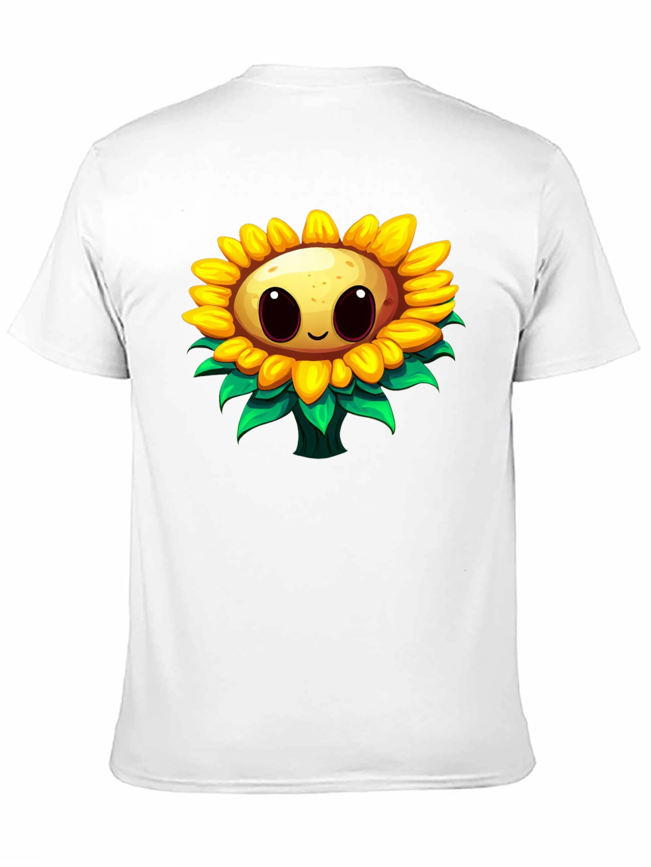 Sunflower Cartoon Graphic T-Shirt