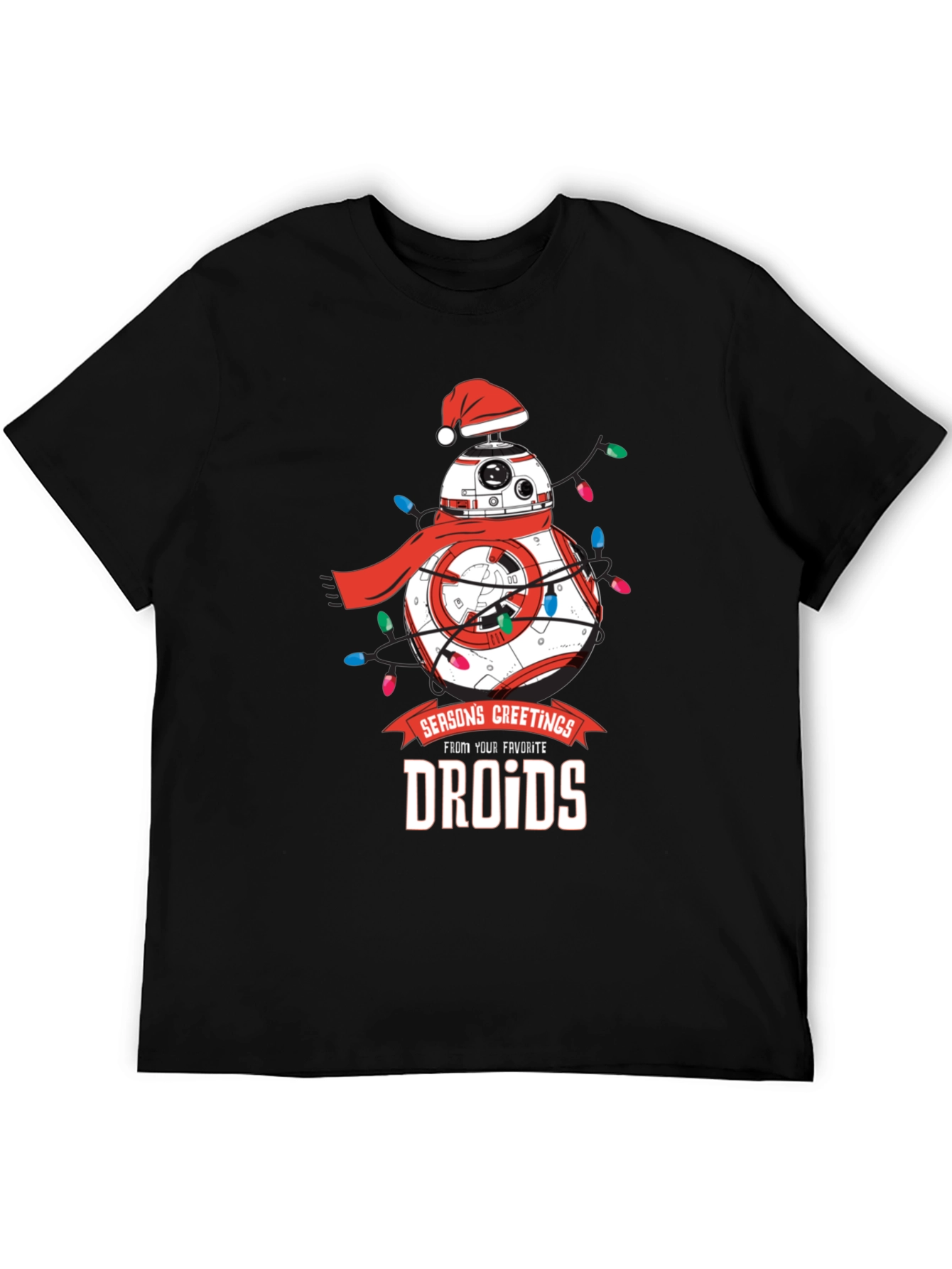 Star Wars Christmas Droids T-Shirt