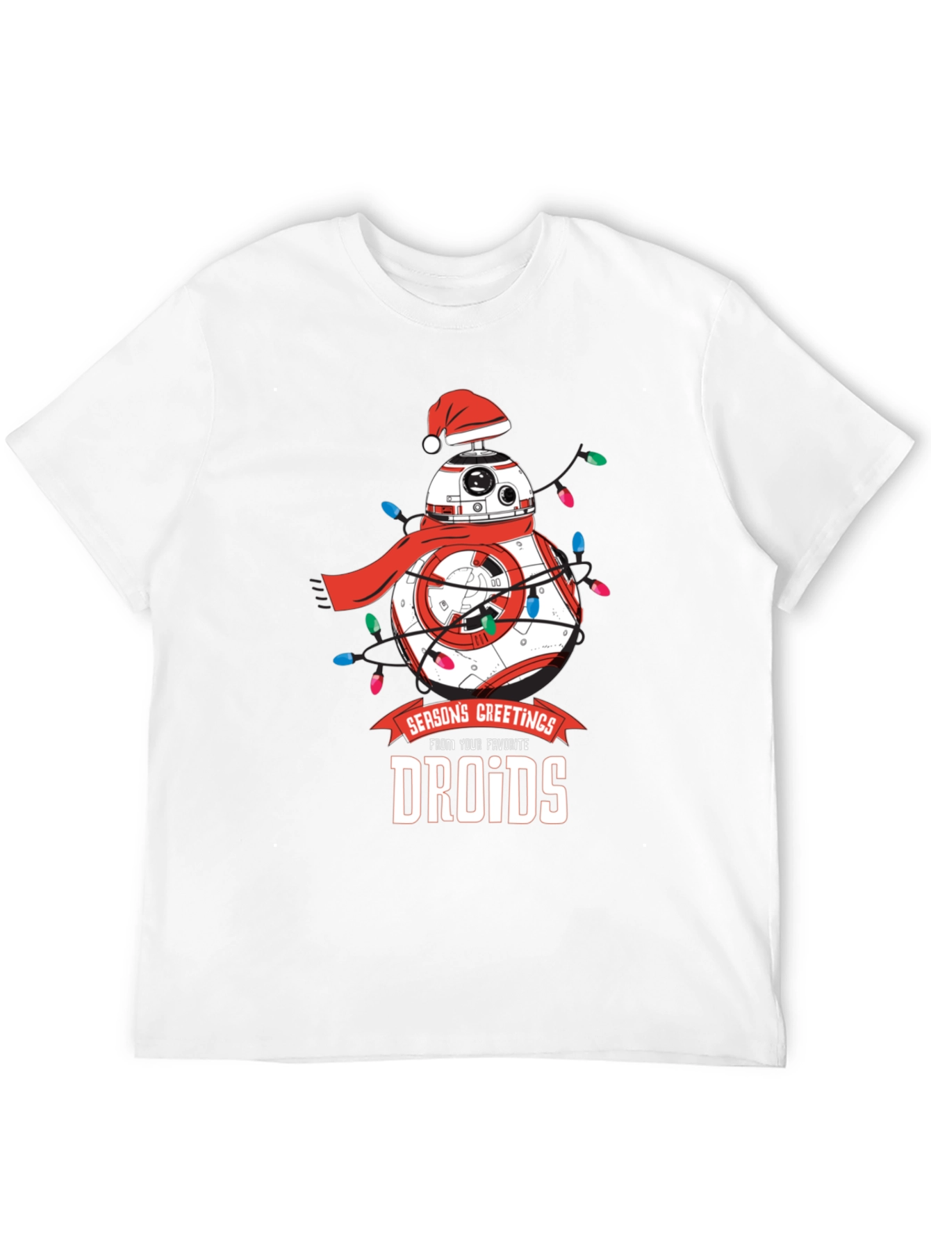 Star Wars Christmas Droids T-Shirt