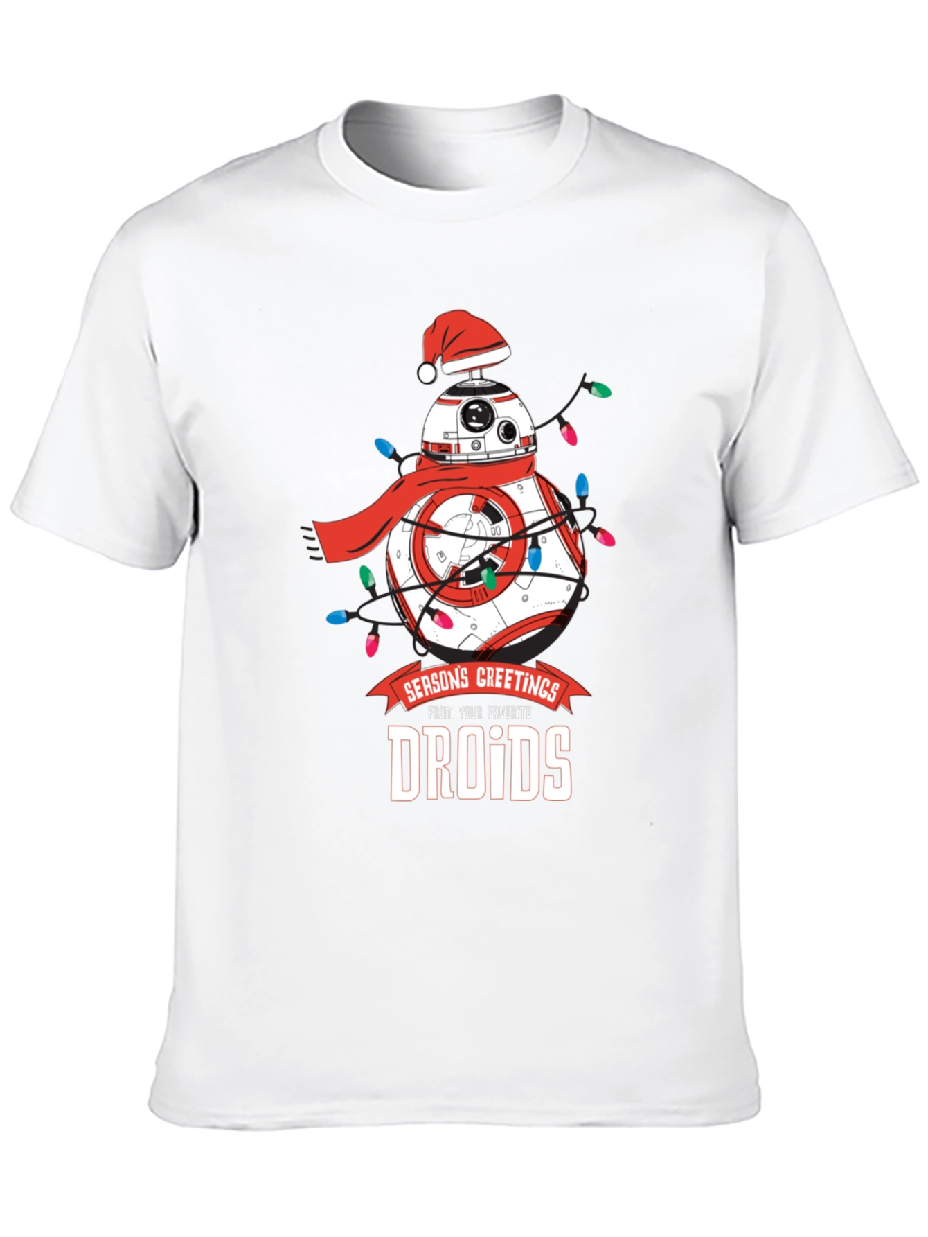 Star Wars Christmas Droids T-Shirt