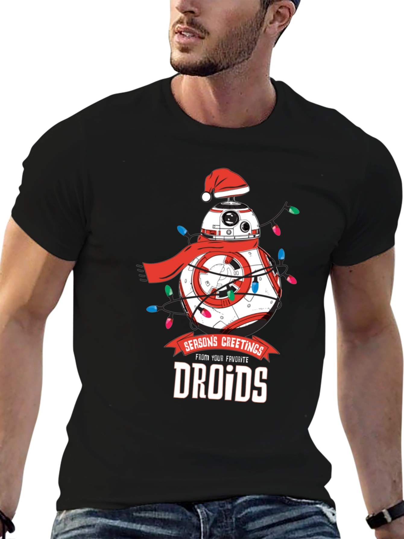 Star Wars Christmas Droids T-Shirt