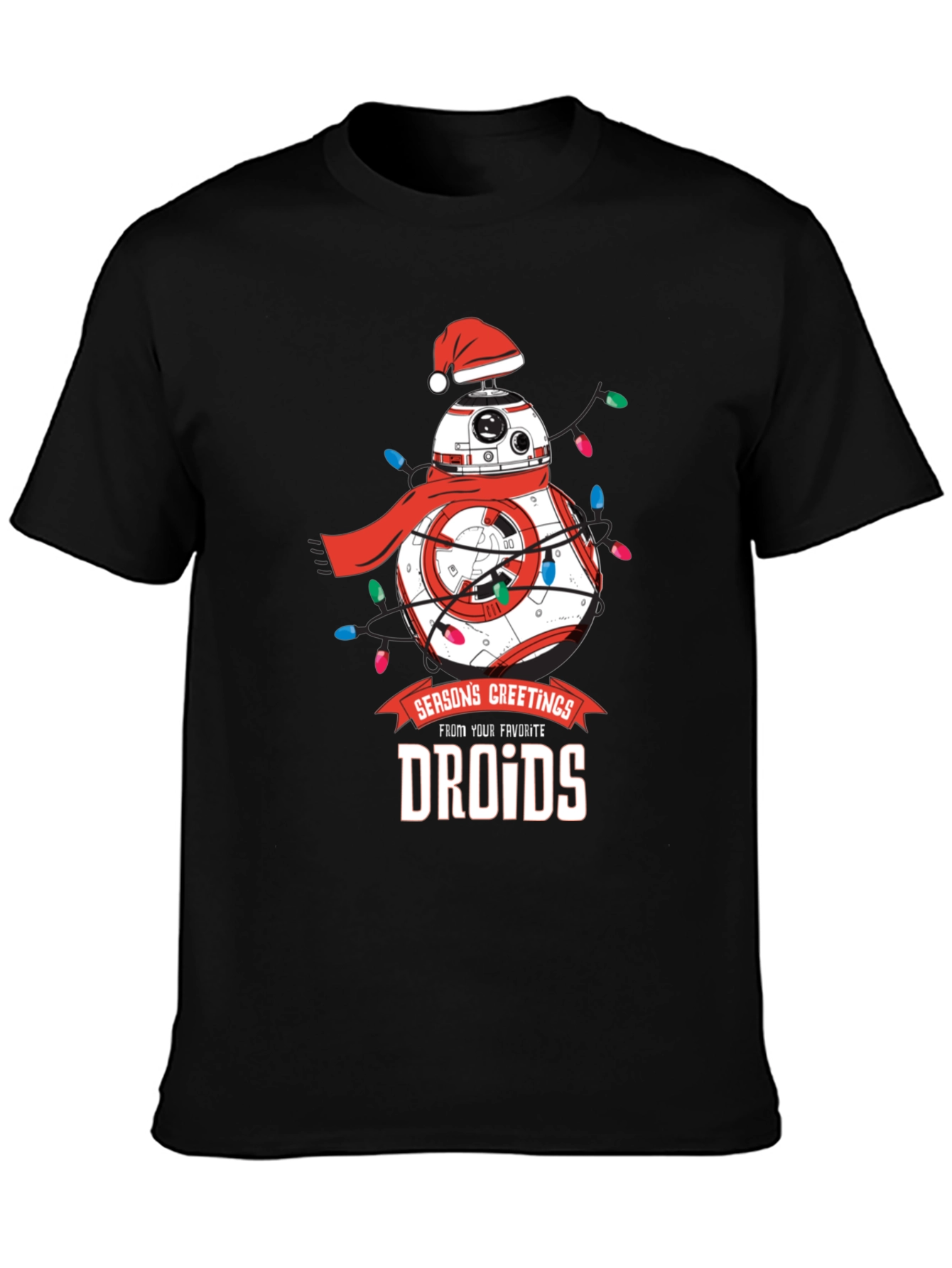 Star Wars Christmas Droids T-Shirt