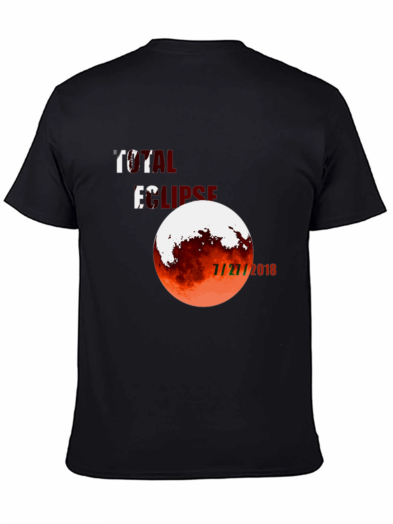 Total Eclipse 7/27/2018 Graphic T-Shirt
