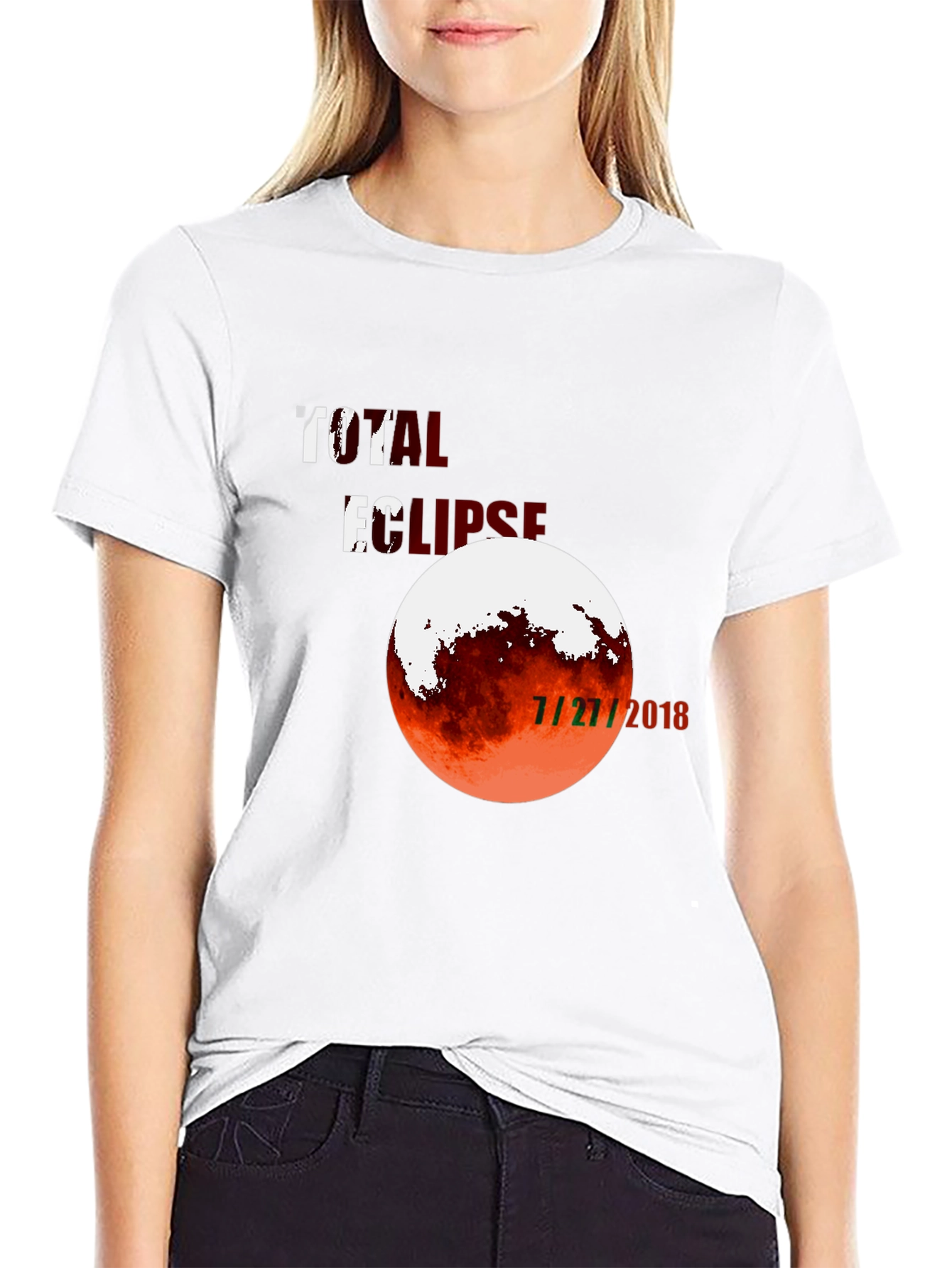 Total Eclipse 7/27/2018 Graphic T-Shirt