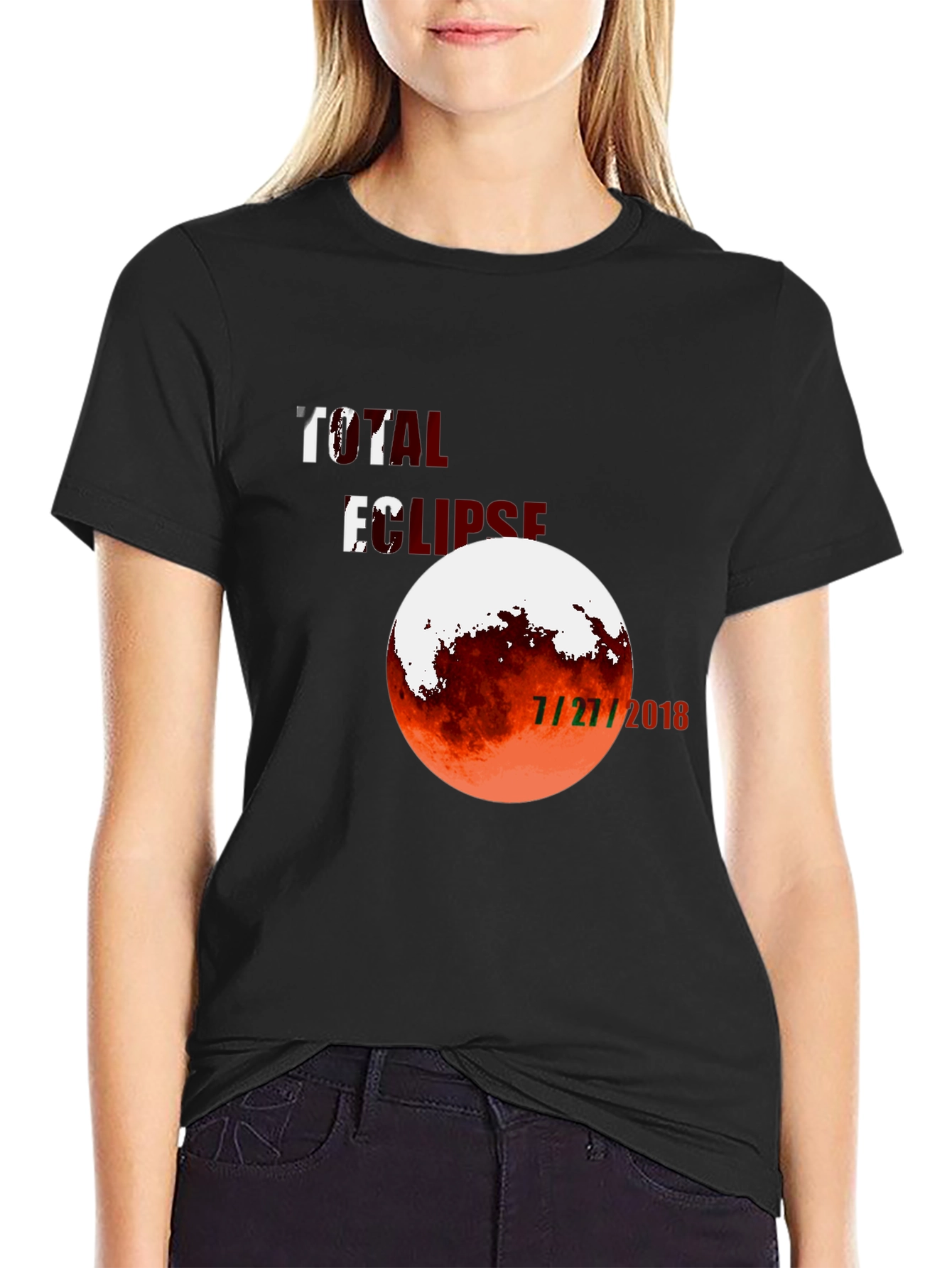 Total Eclipse 7/27/2018 Graphic T-Shirt