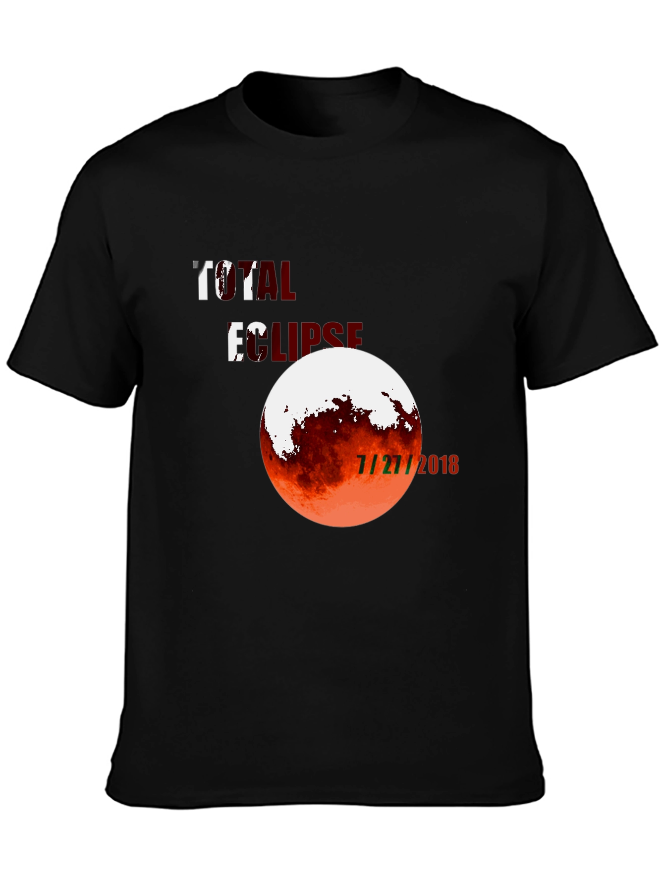 Total Eclipse 7/27/2018 Graphic T-Shirt